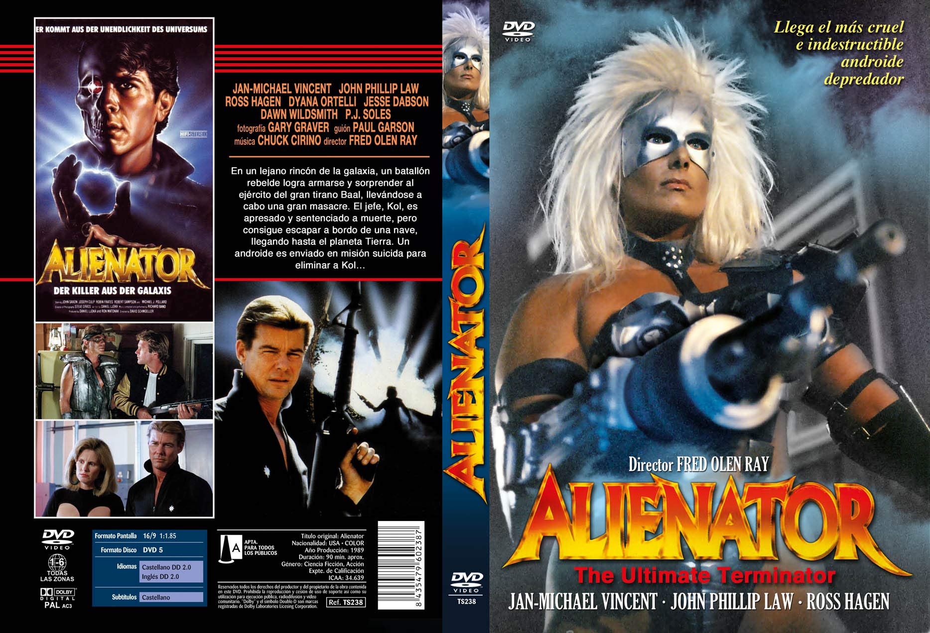 Alienator 1989 DVD