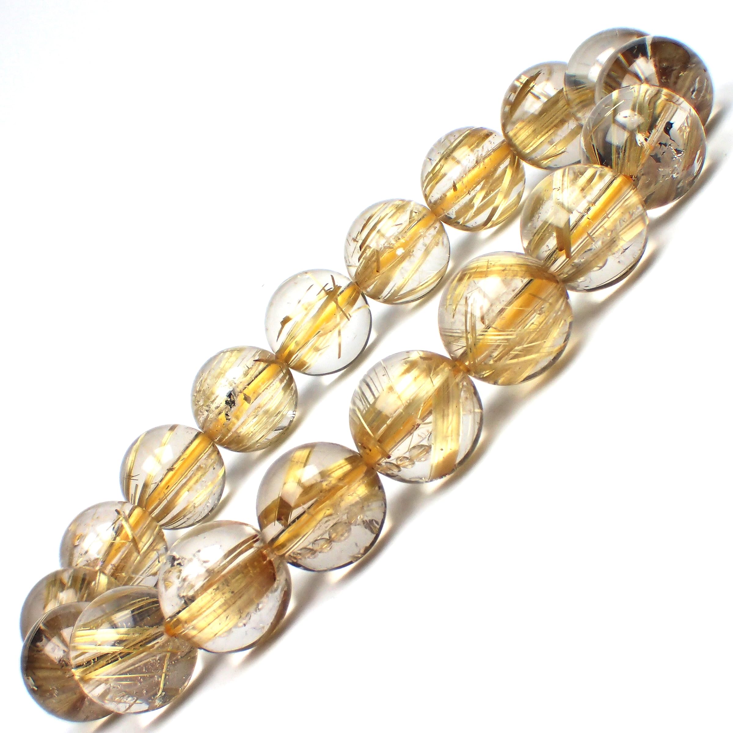 タイチンルチルクォーツ ブレスレット