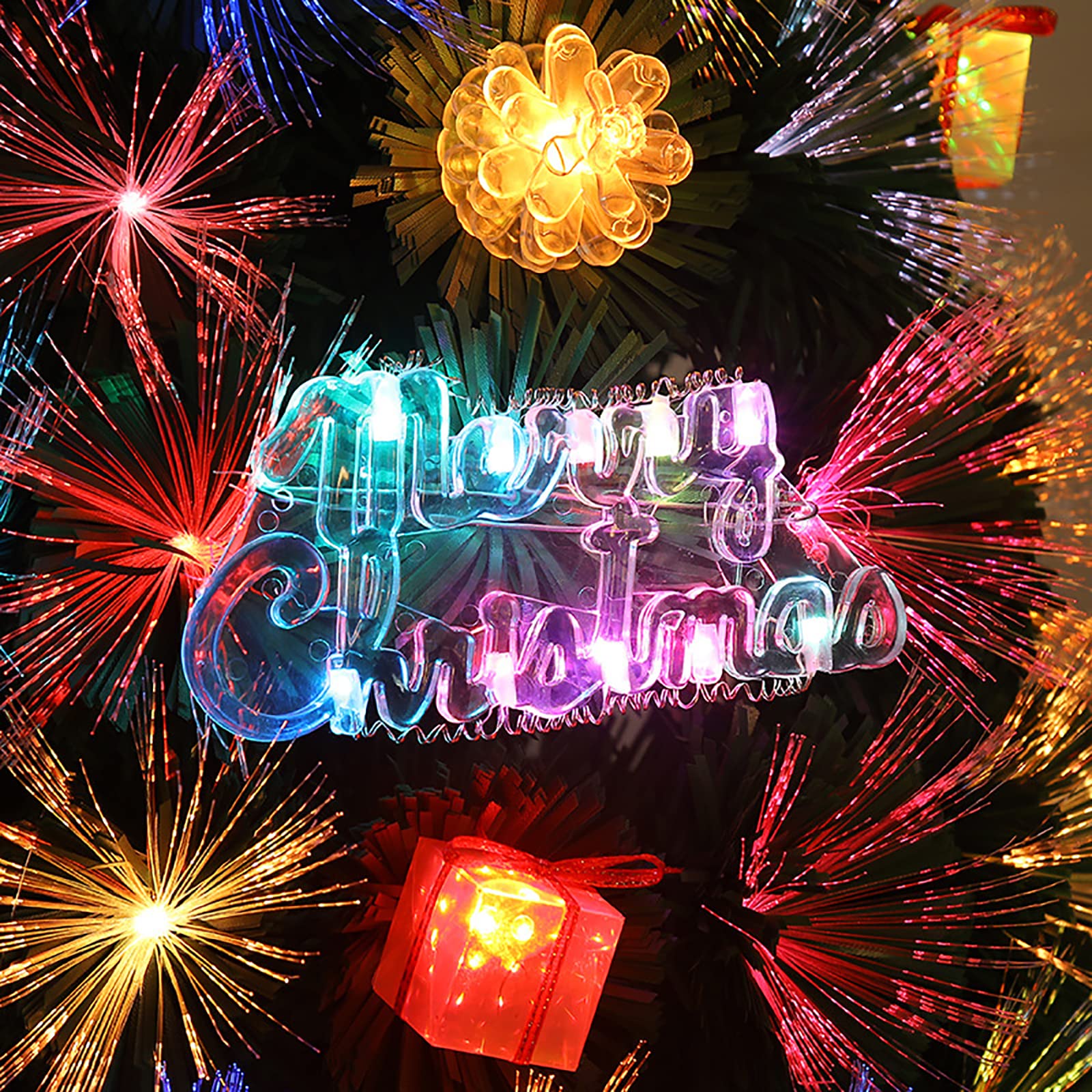 ファイバークリスマスツリー 150cm クリスマスツリー ファイバーツリー 150cm 光ファイバー ledライト