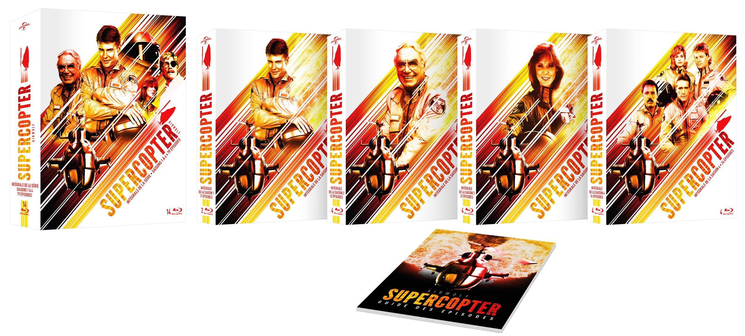 Supercopter, l'intégrale de la série TV - 14 Blu-Ray + 1 livret 96 pages