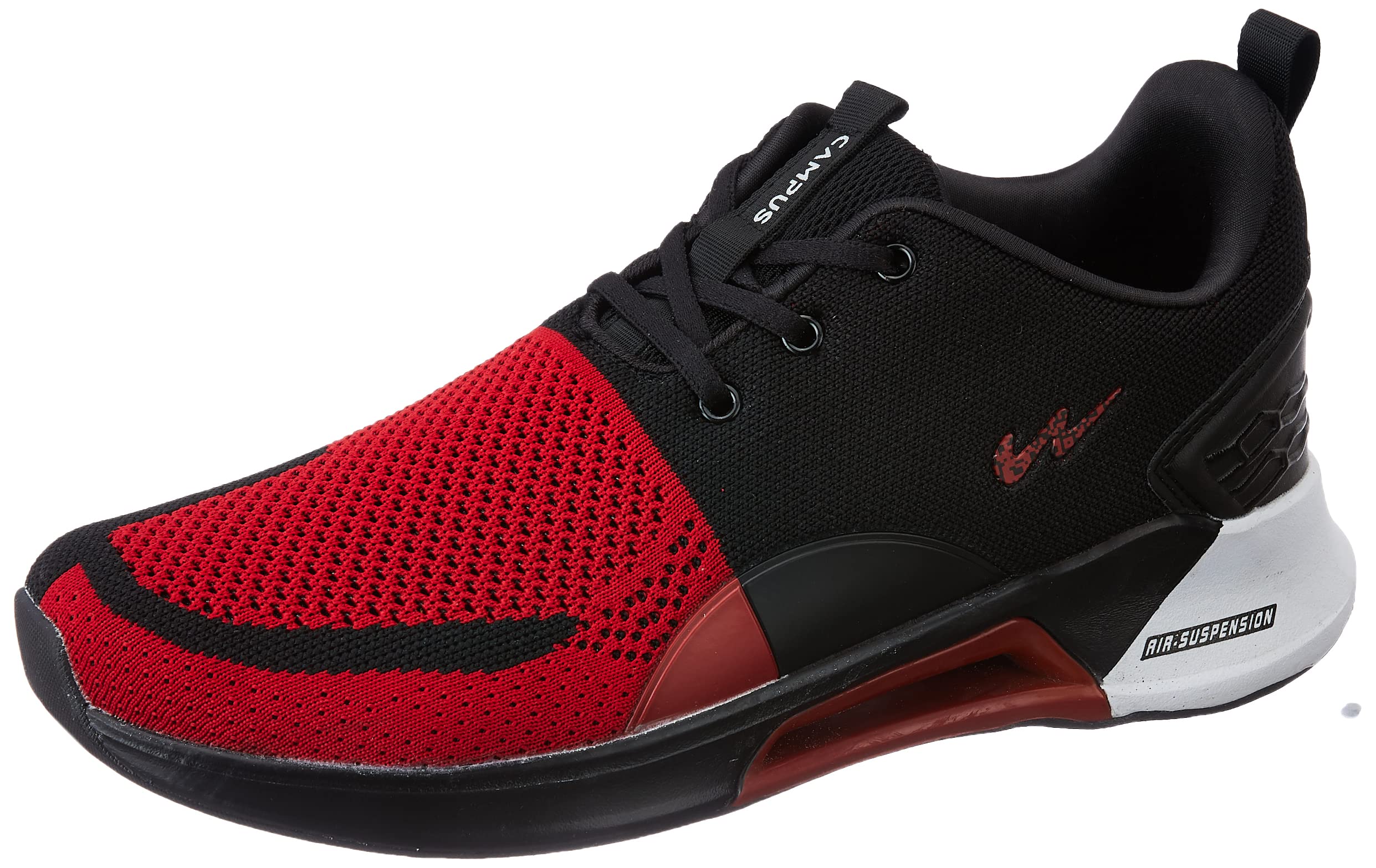 Campus Mens California D.RED/BLK/SIL Casual Shoes - 8UK/India 5G-736 (B0843V6G47) Amazon Price History, Amazon Price Tracker