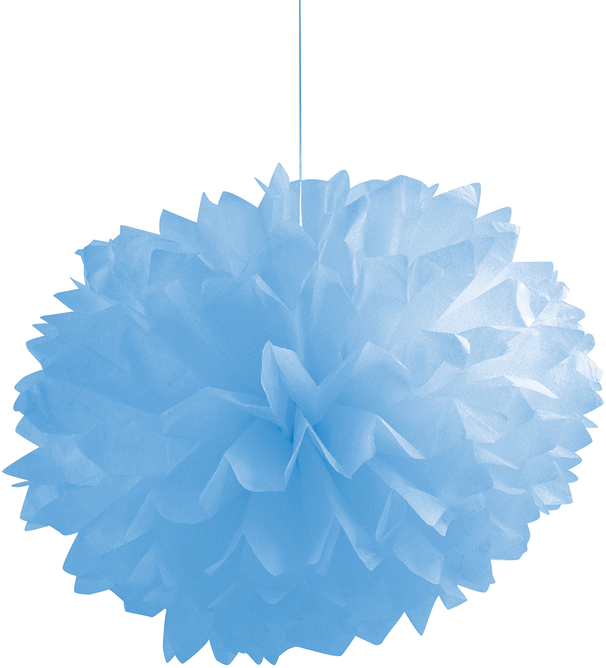 Creative Converting Fluffy Tissue Balls - 030243, Pastel Blue