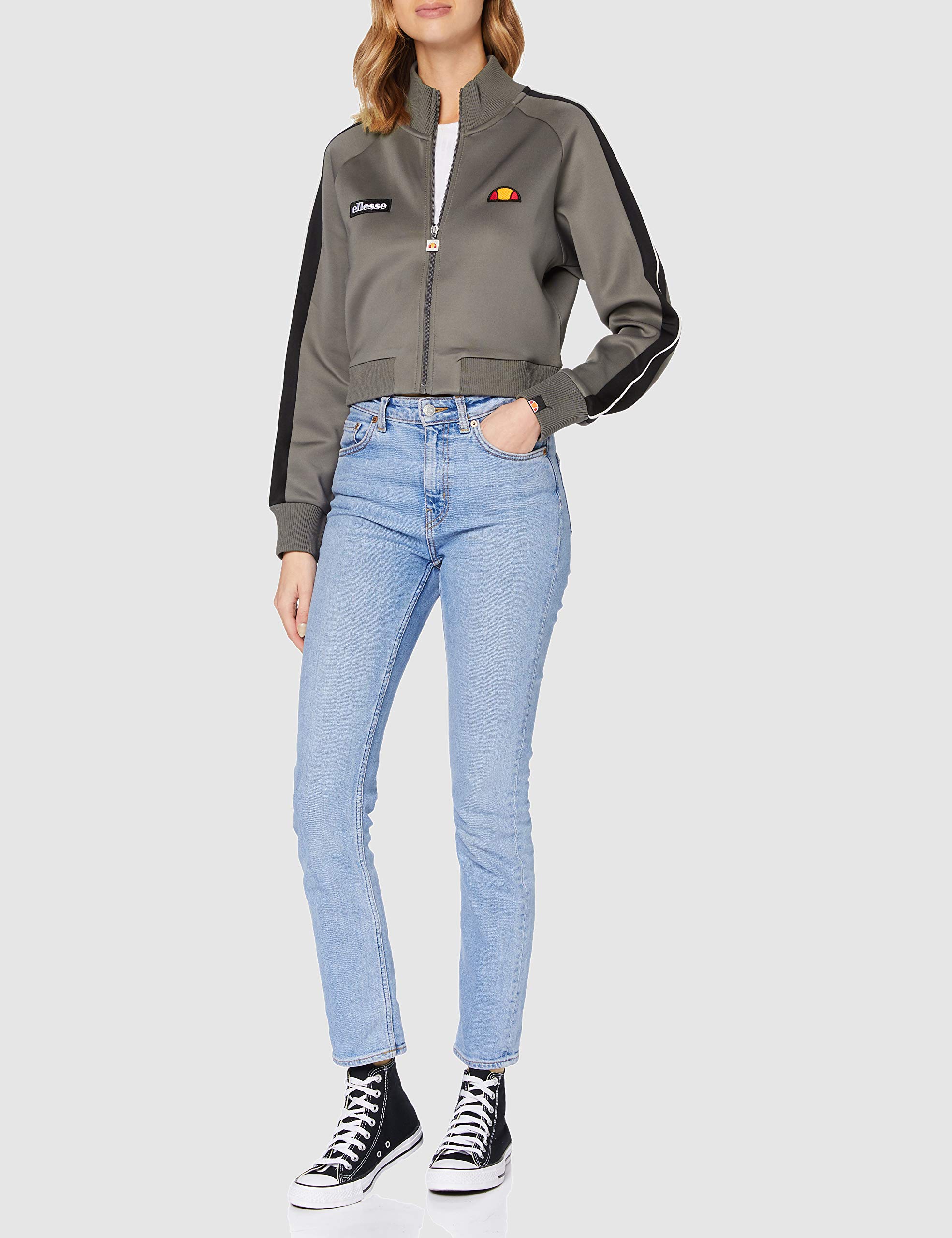 Ellesse Nata Jnr Track Top S3P16192BLACK, Vestes Sport Garçon