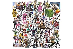 104pcs Fortnite Stickers: Brighten Up Your Belongings with Epic Gaming Vibes
