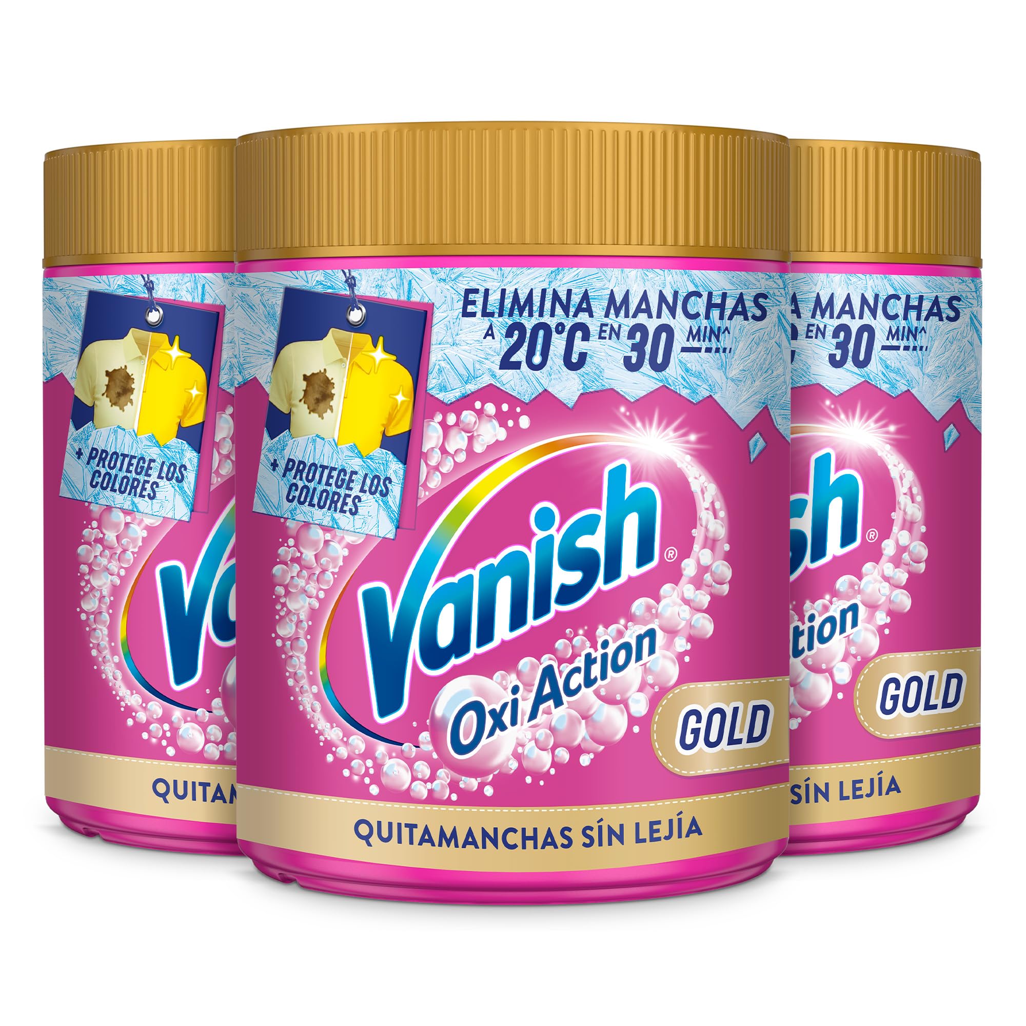 Vanish Oxi Action Multipoder - Quitamanchas multibeneficio para la ropa, En Polvo, Sin Lejía 400gr, El emabalaje puede variar — view 11