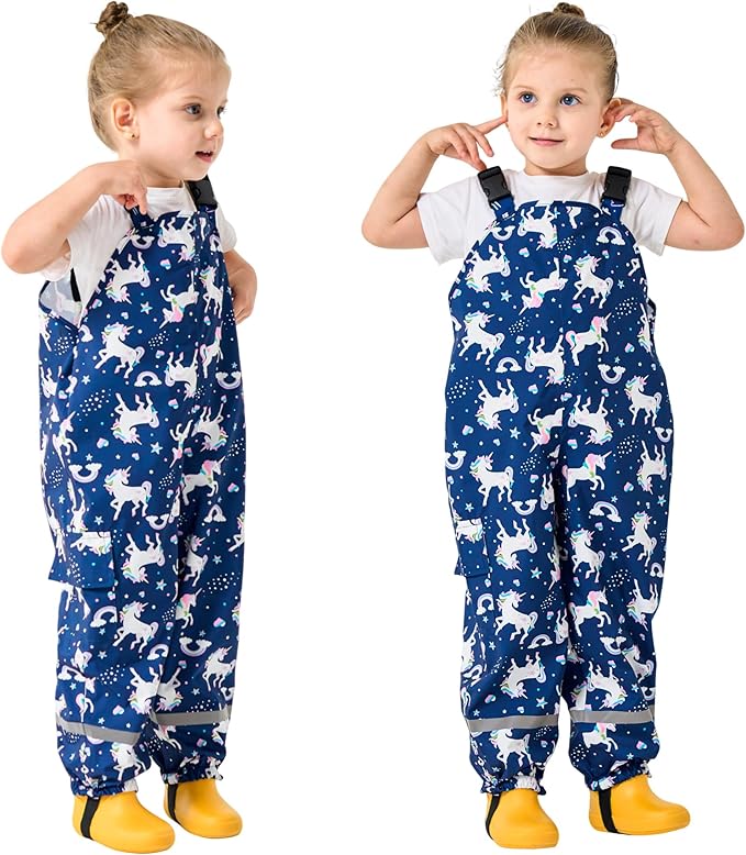 JinBei Modderbroek Kinderregenbroek Meisjes Waterdichte