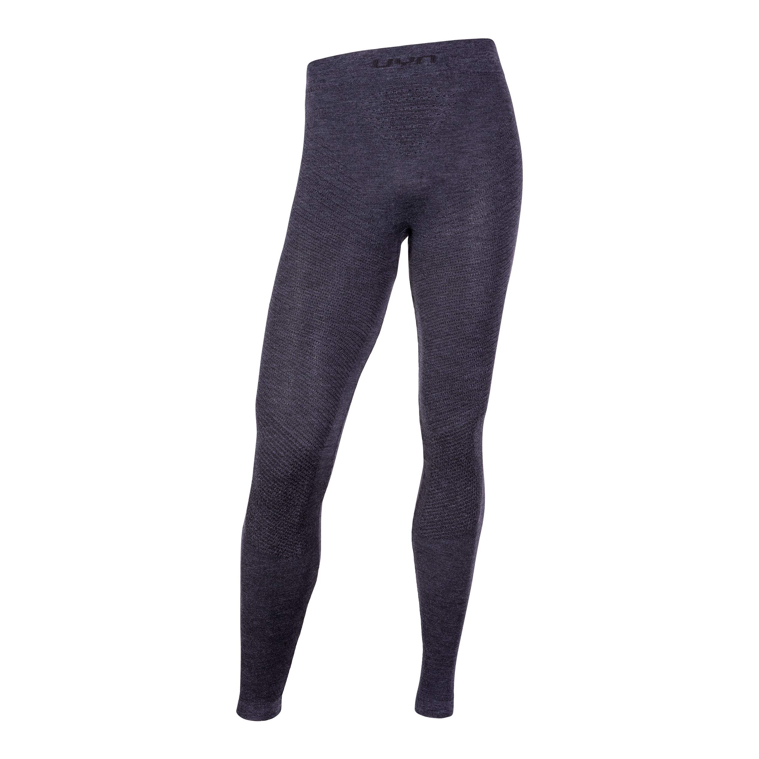 UYN U100119 FUSYON CASHMERE UW LONG Pants Men's Rock Grey/Black XXL