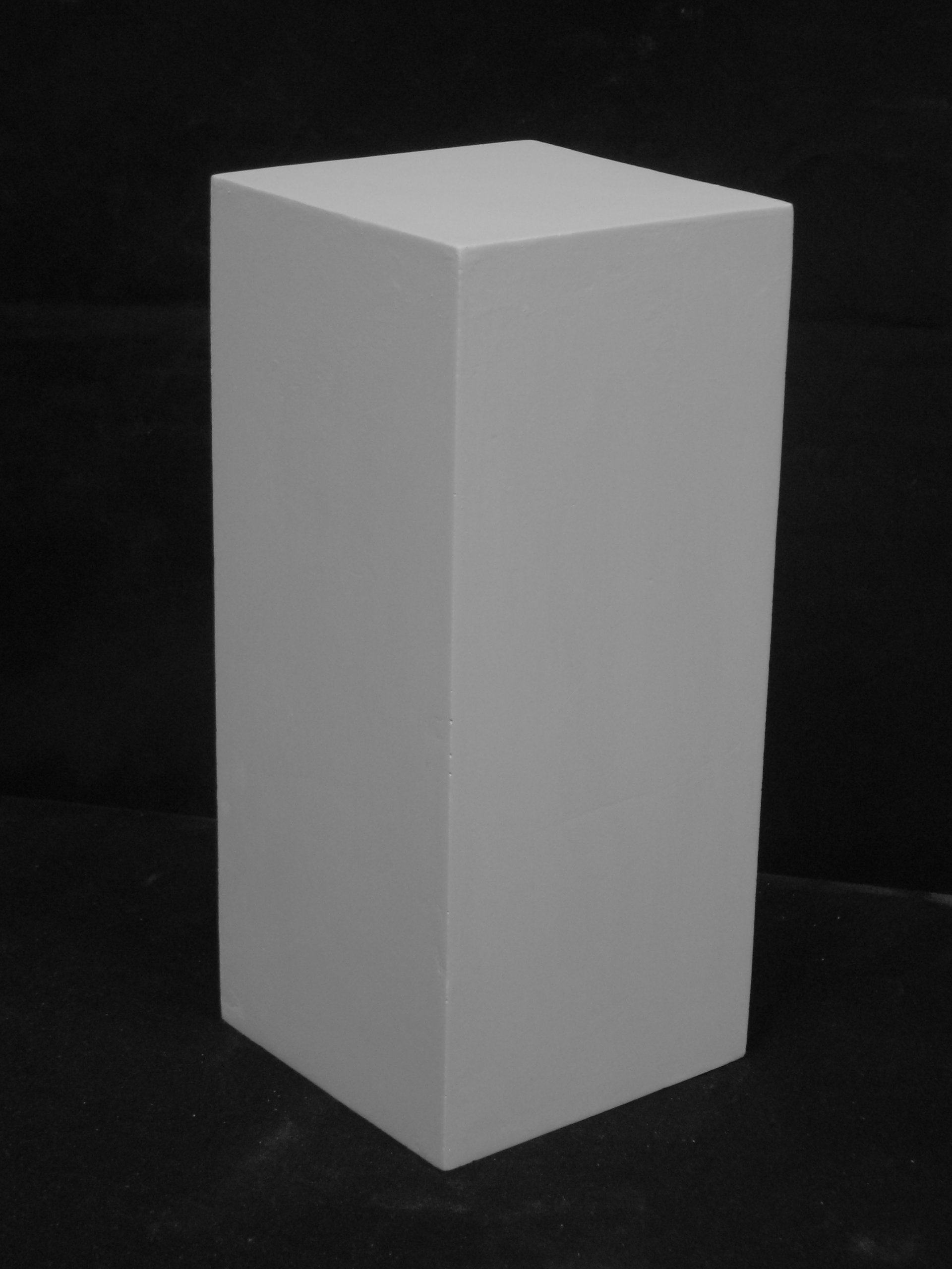 Amazon.co.jp: 石膏像 G－802 幾何形体 四角柱 H．22cm
