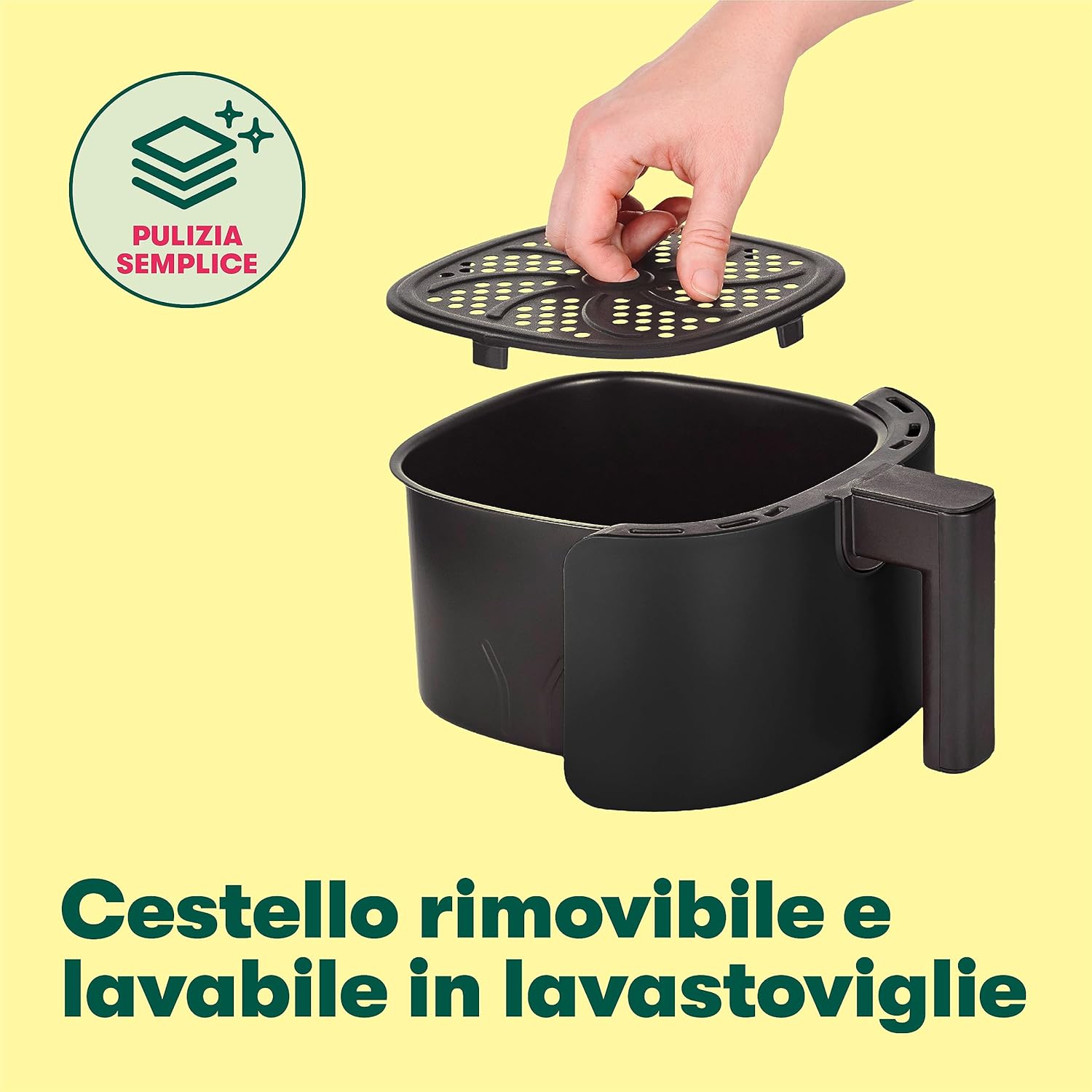 Friggitrice ad aria BELLA Touchscreen da 2,7 L, frittura senza olio, cestello antiaderente e griglia di cottura rimovibili e lavabili in lavastoviglie, rosso opaco Friggitrice ad aria BELLA Touchscreen da 2,7 L, frittura senza olio, cestello antiaderente e griglia di cottura rimovibili e lavabili in lavastoviglie, rosso opaco
