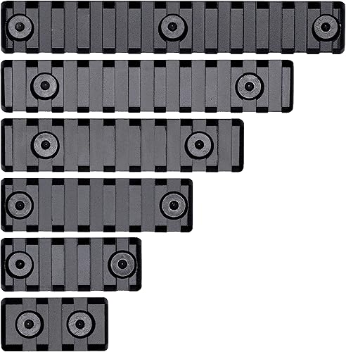 Miniatura 5 de Tacticon MLOK Picatinny Rail Adapter Set  Combat Veteran Owned  3 5 7 9 11 13 Ranura Aluminio Mil-Spec 1913 0.827 in Pic Rails Sección  Weaver Rail