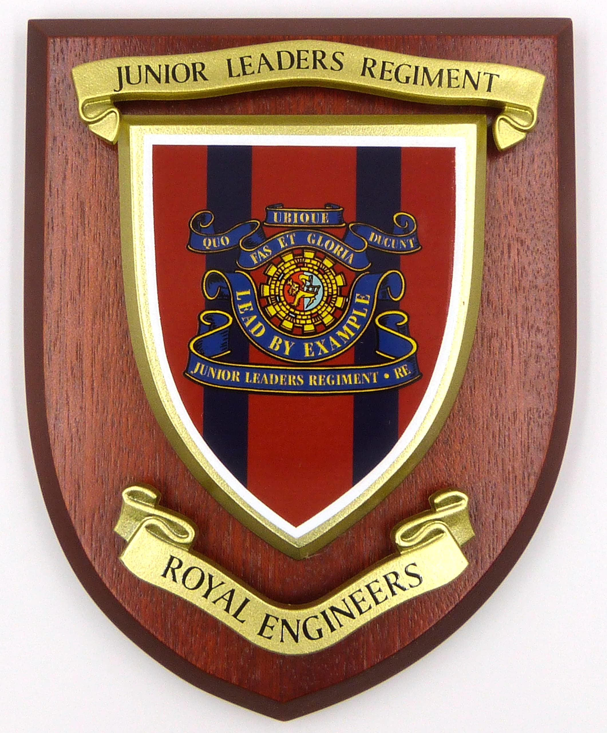Brigade UK Junior Leaders Regiment Corps Of Royal Engineers hand made in UK MOD Wall/Mess Plaque