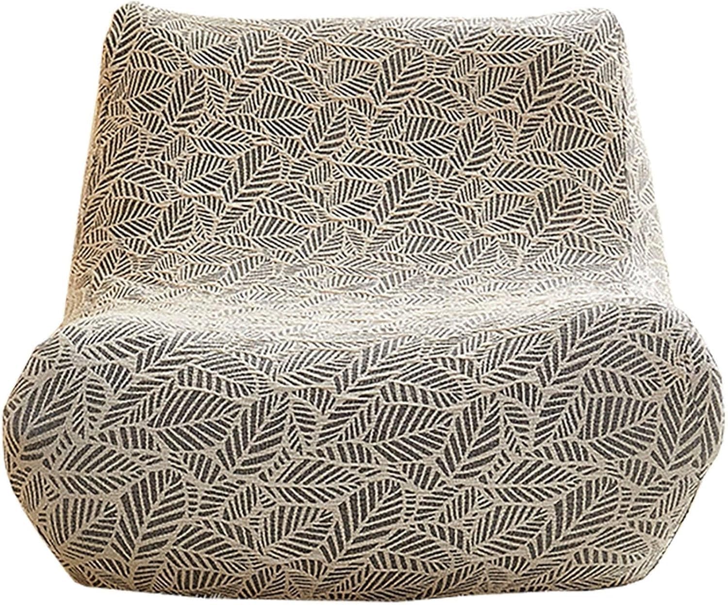 Sofa Slipcover of Armless Floor Sofa, Chair Slipcover Protector, Adult Bean Bag Chairs Stretch Covers,Floor Couch Covers for Living Room Sofa Office