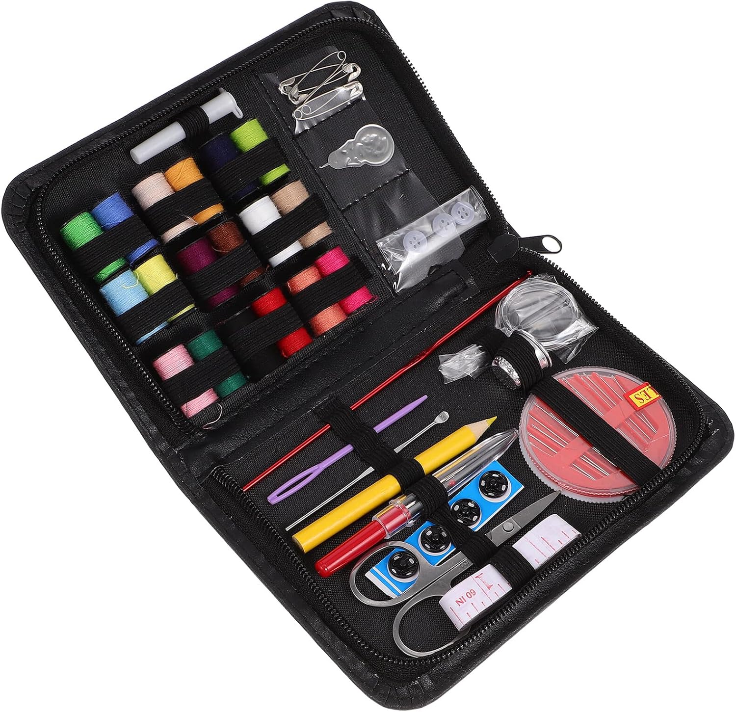 Portable Sewing Kit Set, 58pcs Household Repair Tool Box