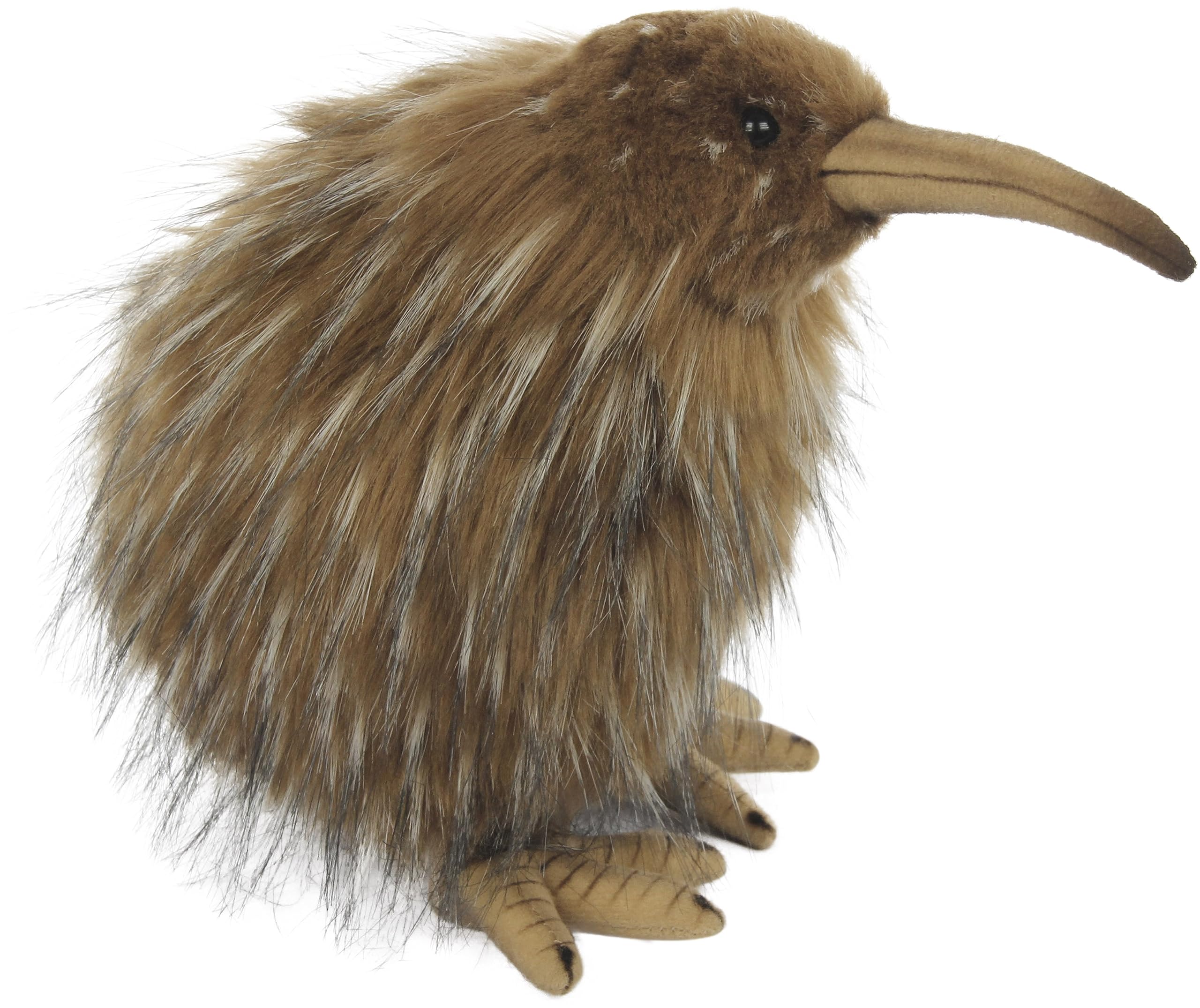 HANSA Realistic Kiwi Bird Plush 8in Stuffed Animal Collectible