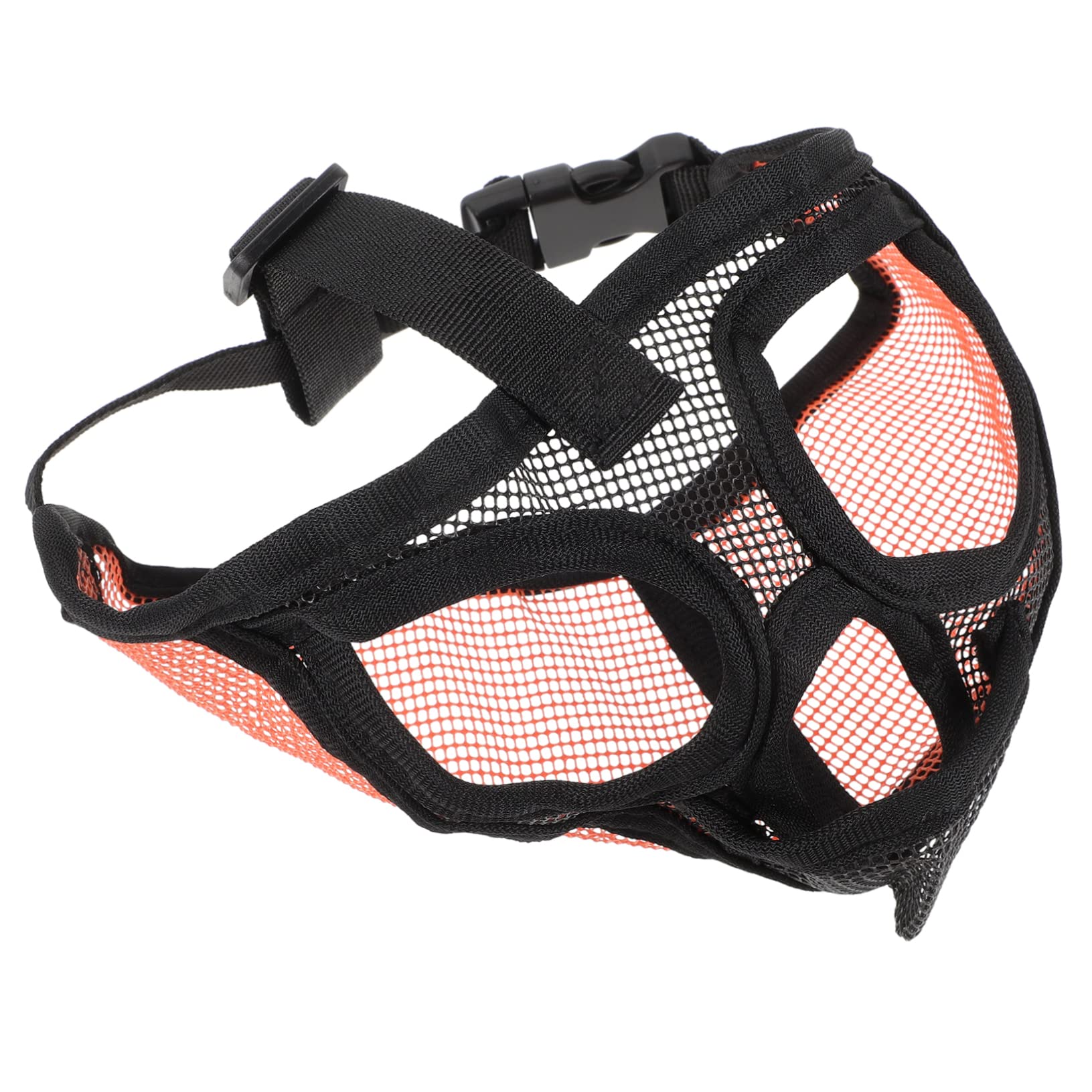 Toddmomy 4pièces Muselière pour Chien à Museau Court Muselière Respirante Maille pour Empêcher Aboiements Et Morsures Accessoire Confortable pour Chiens