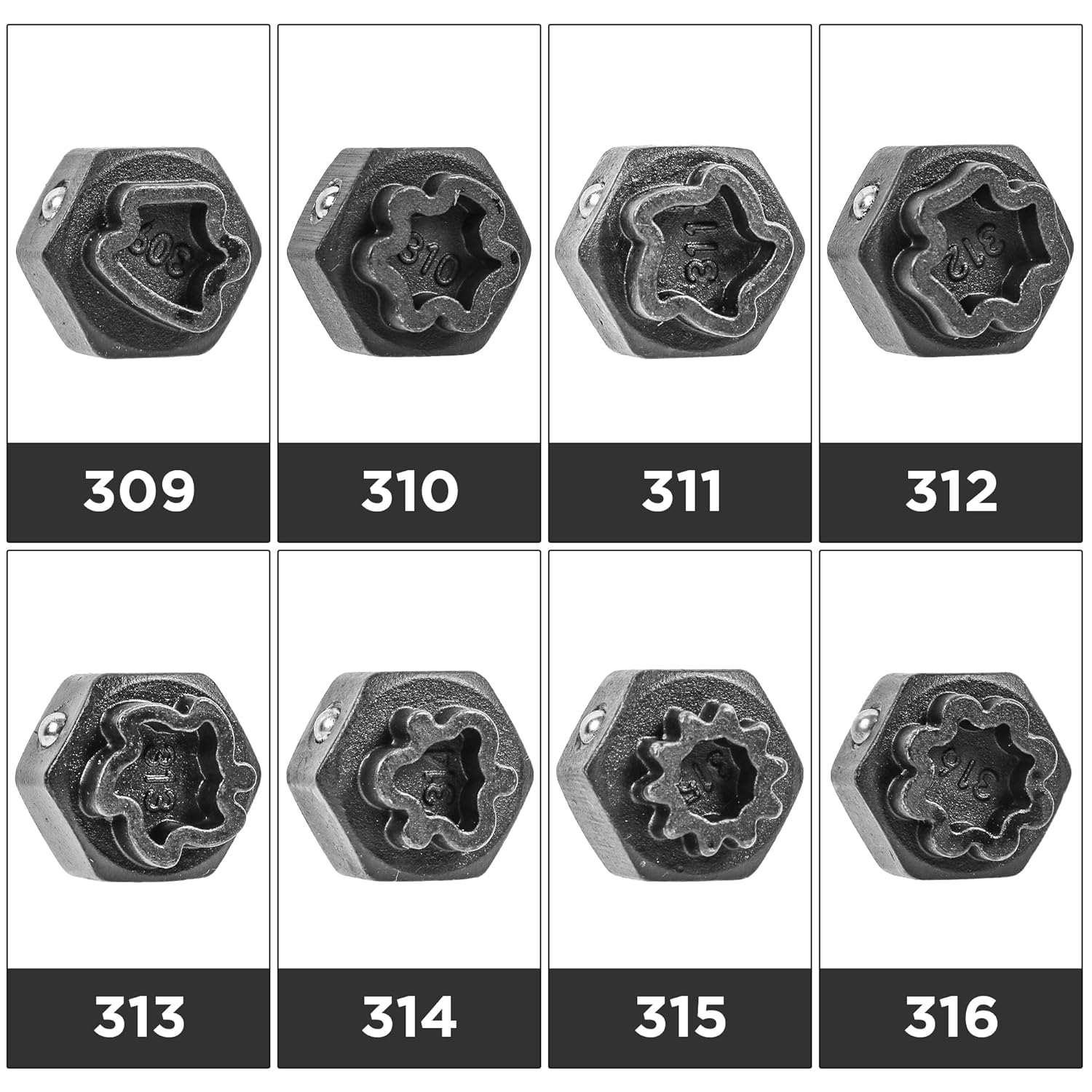 32 PCS Wheel Lock Key Set Compatible with Mercedes Benz, CR-Mo Wheel Lock Removal Kit, Locking Lug Nut Master Key Set for Mercedes Benz