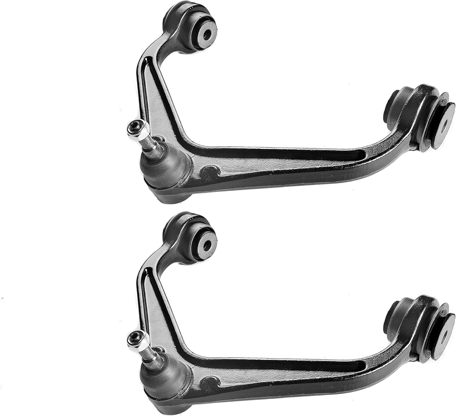 K622128 2PC Front Upper Control Arms w/Ball Joint Assembly Compatible with 2011 2012 2013 2014 2015 2016 2017 2018 2019 Chevy/GMC Silverado/Sierra 2500HD/ 3500HD