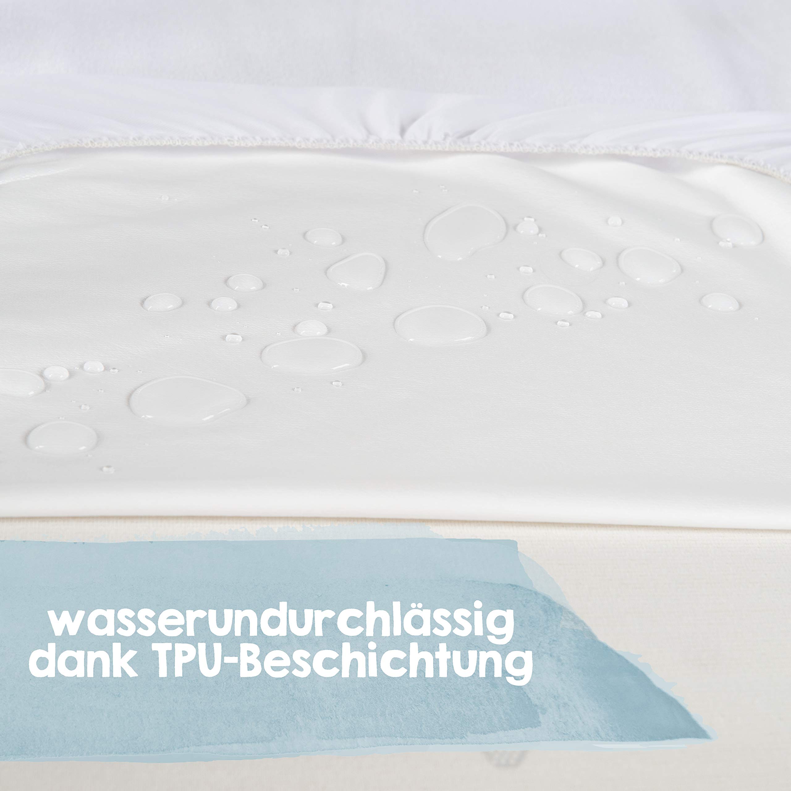 Roba Matelas Bébé 60x120 cm - Climatisé et Déhoussable - Certifié Oeko-Tex - Safe Asleep® Air Balance Plus