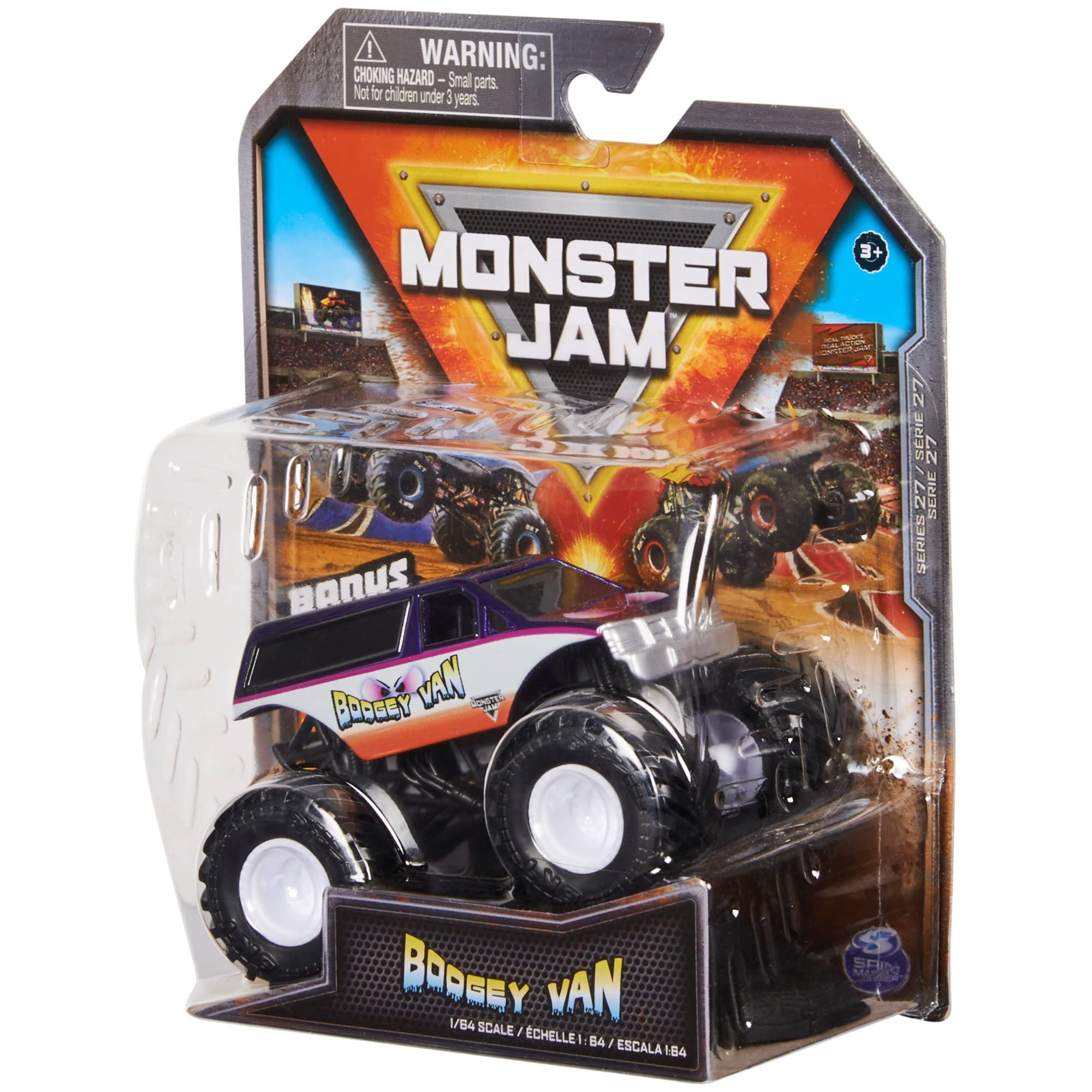 Amazon.com: Monster Jam 2022 Spin Master 1:64 Diecast Truck with
