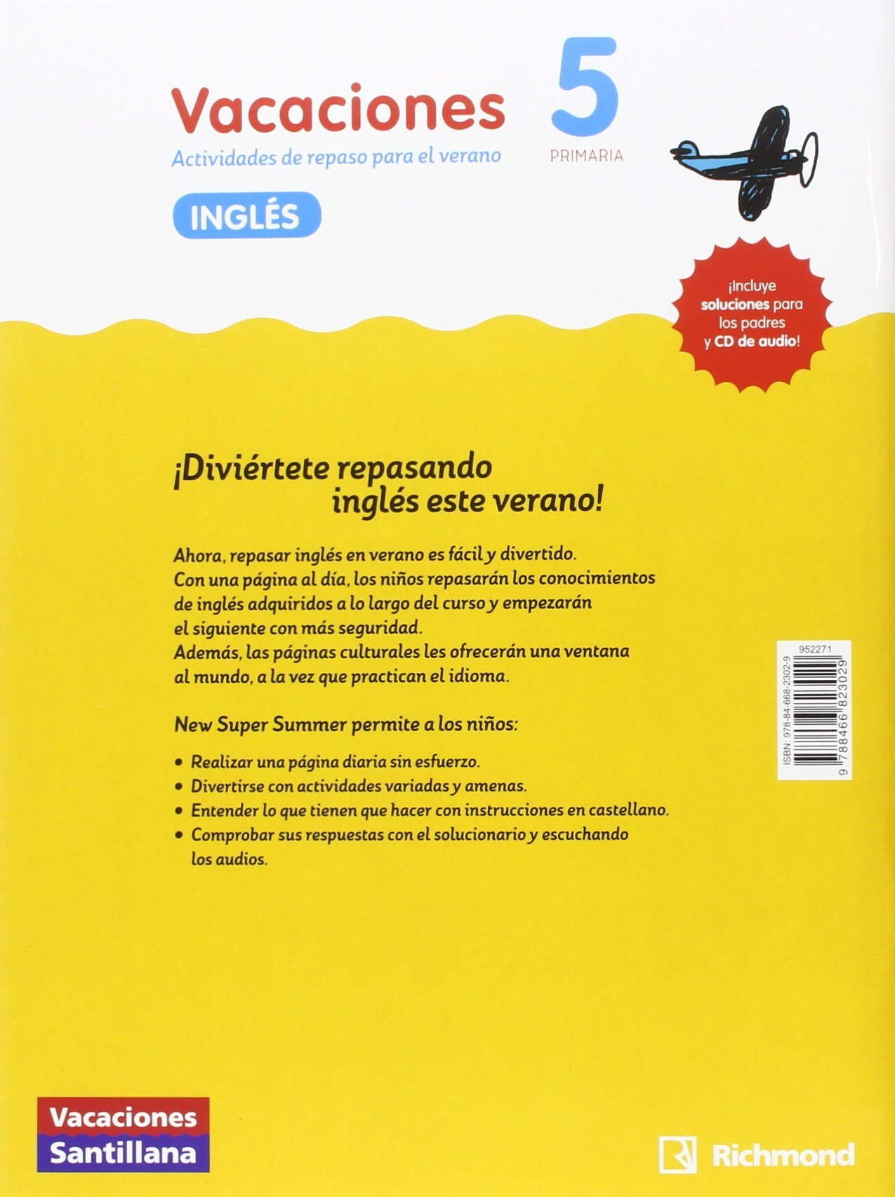 NEW SUPER SUMMER SB 5 + AUDIO 5 (CUADERNOS DE VACACIONES)