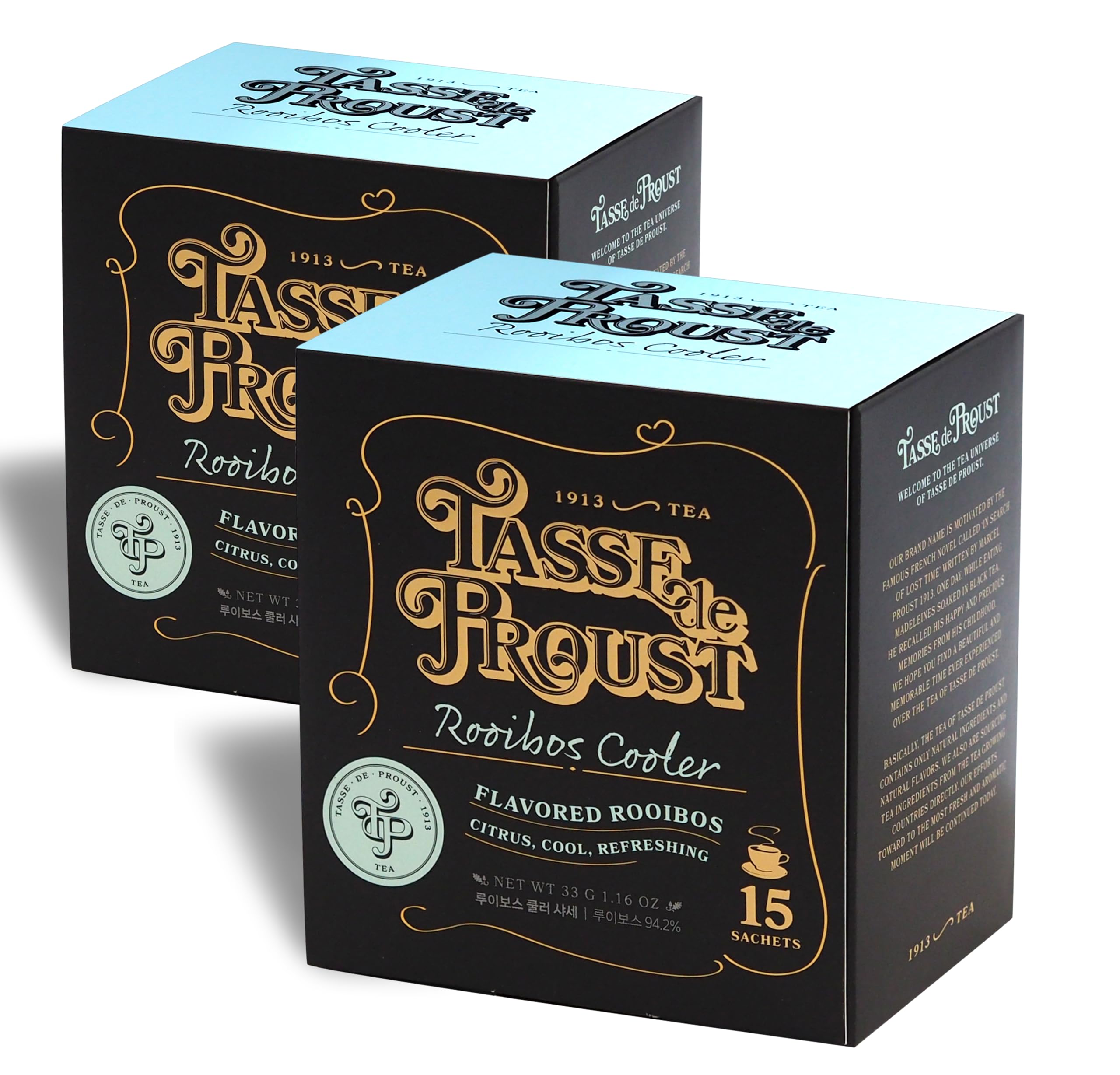 Amazon.co.jp: [TASSE DE PROUST 1913]ルイボスクーラー(15サシェ x 2