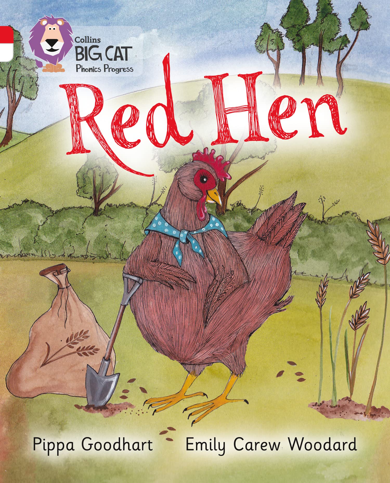 Red Hen: Band 02A Red A/Band 10 White (Collins Big Cat Phonics Progress)