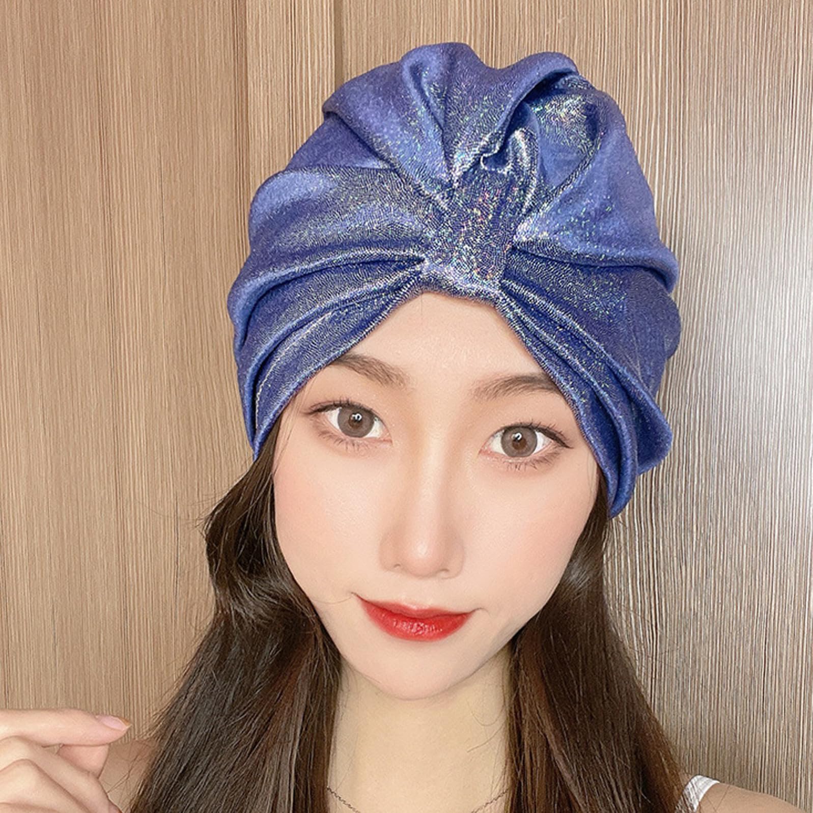 4 Pezzi Cuffia Da Nuoto Cappello Da Nuoto Da Donna Cuffia Da Nuoto Cuffia Da Donna Berretti Turbante Per Gli Uomini Bandana Fasce Per Le Donne Bandane Per Gli Uomini Cuffie Per La