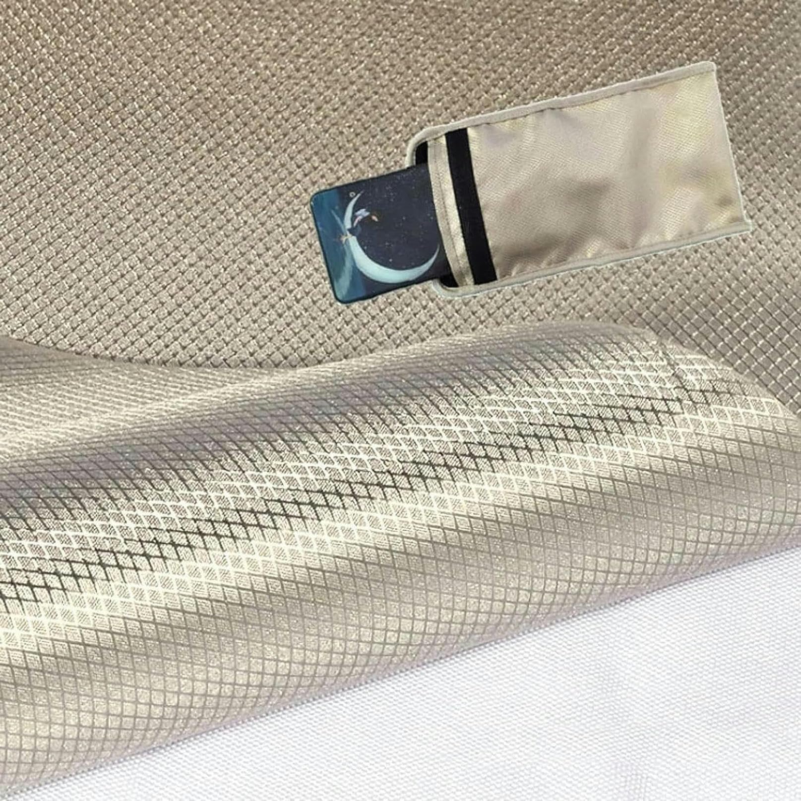 Tissu de blindage RFID pour doublure de portefeuille anti-RF