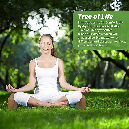 Miniatura 4 de Bloques de yoga de corcho, juego de 2 bloques de yoga de corcho natural, suave antideslizante, alta densidad y accesorios de yoga ecológicos para