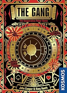 The Gang | Grown-Up Toy of the Year Finalist | Co-Operative Poker | Family Game | Game Night | Strategy Game | Ages 10+