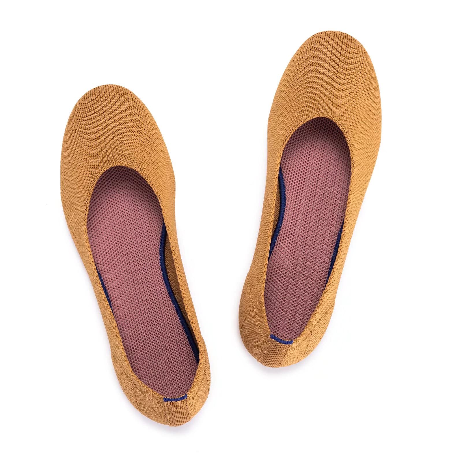 Frank Mully Damen Ballerinas Slip On Knit Kleid Schuhe Pumps Schuhe Runde Zehe