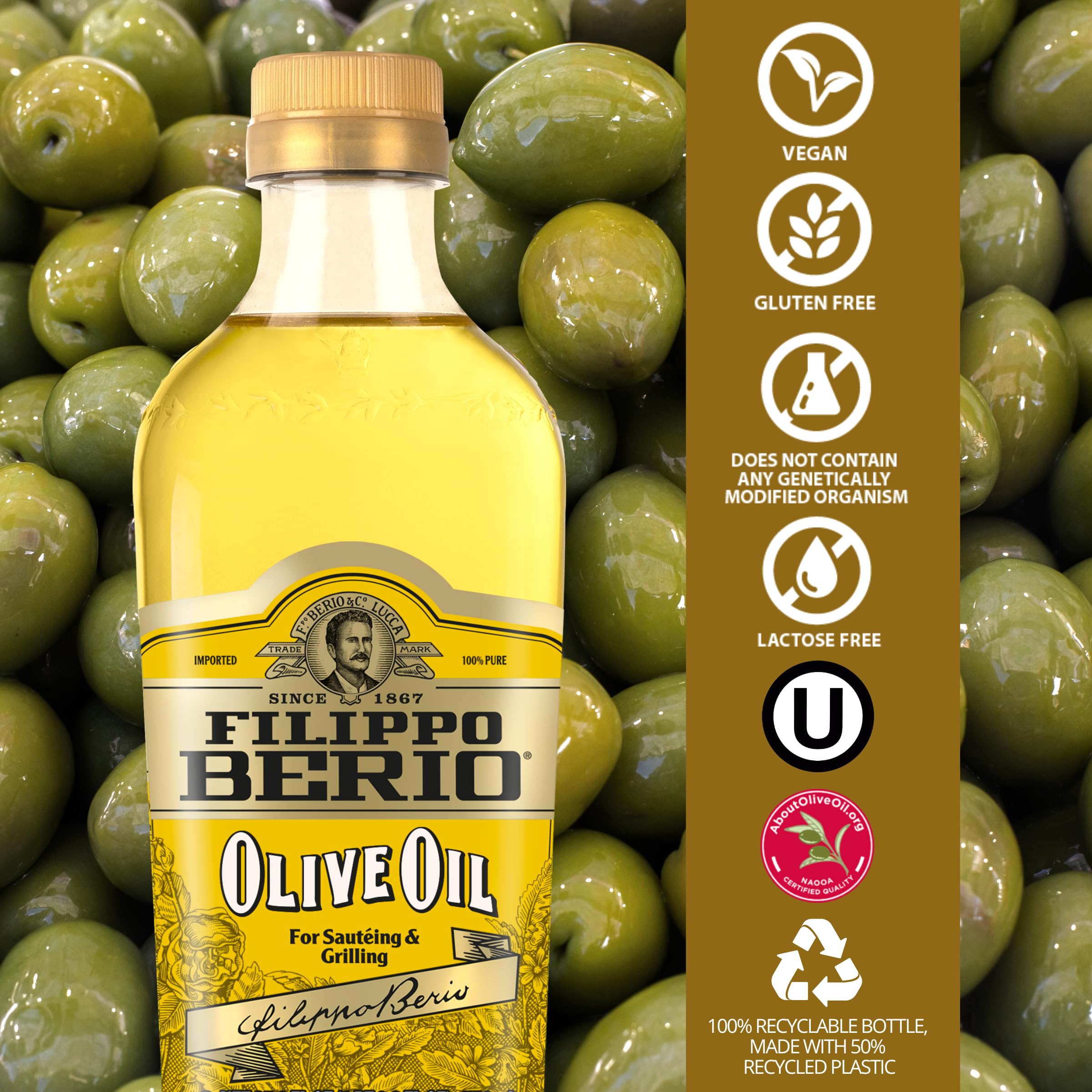 Amazon | Filippo Berio Olive Oil (750ml) フィリッポベリオオリーブ
