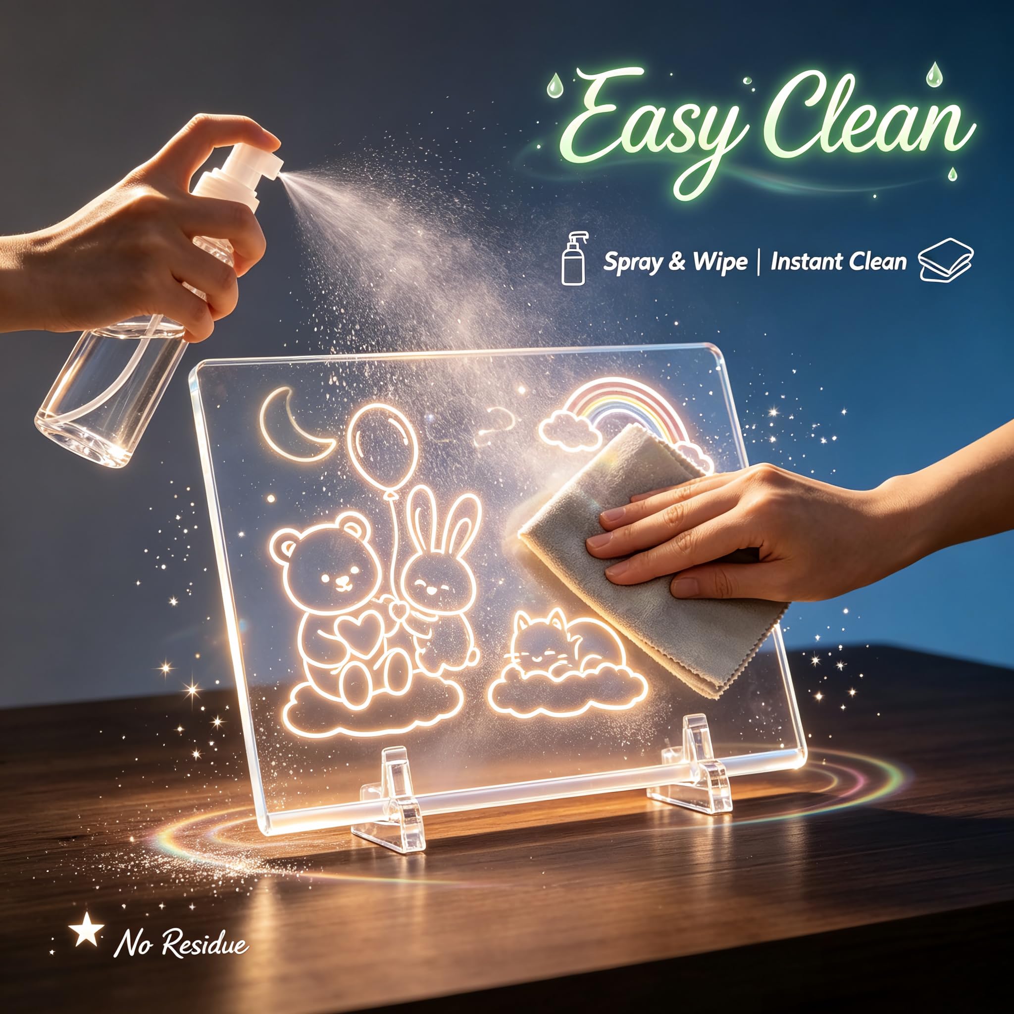 Planche à dessin LED pour enfants, planche à dessin lumineuse avec 12 marqueurs, télécommande, 7 couleurs, 4 modes, tableau lumineux réutilisable en acrylique pour adolescentes, cadeau pour