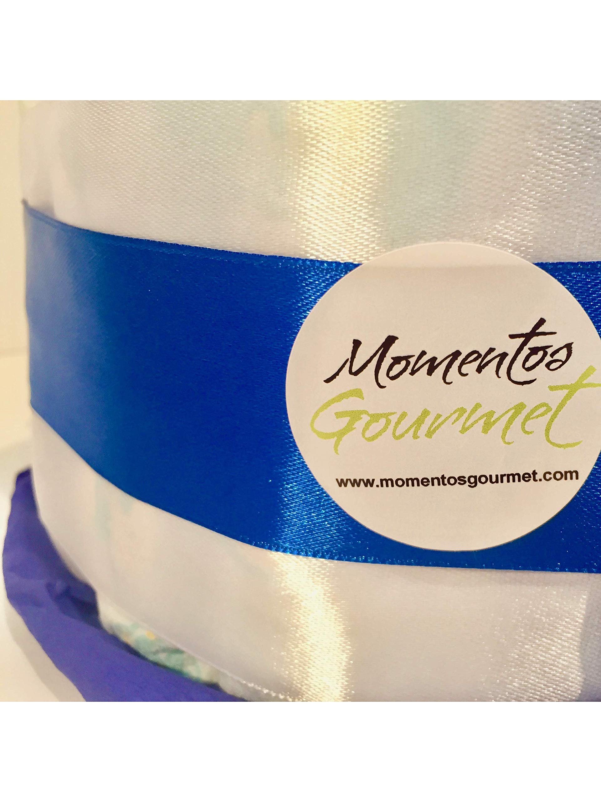 Tarta de pañales DODOT set baño productos (Talla 2 (3-6 kg)) by MomentosGourmet Añade tu dedicatoria personalizada. Regalo para bebé muy práctico. Cesta Canastilla recién nacido. Diaper Cake