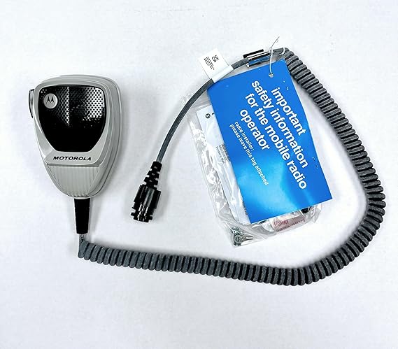 Motorola Solutions HMN1089, HMN1089C, OEM WATER-RESISTANT STANDARD PALM MICROPHONE, APX XTL MOBILE RADIOS