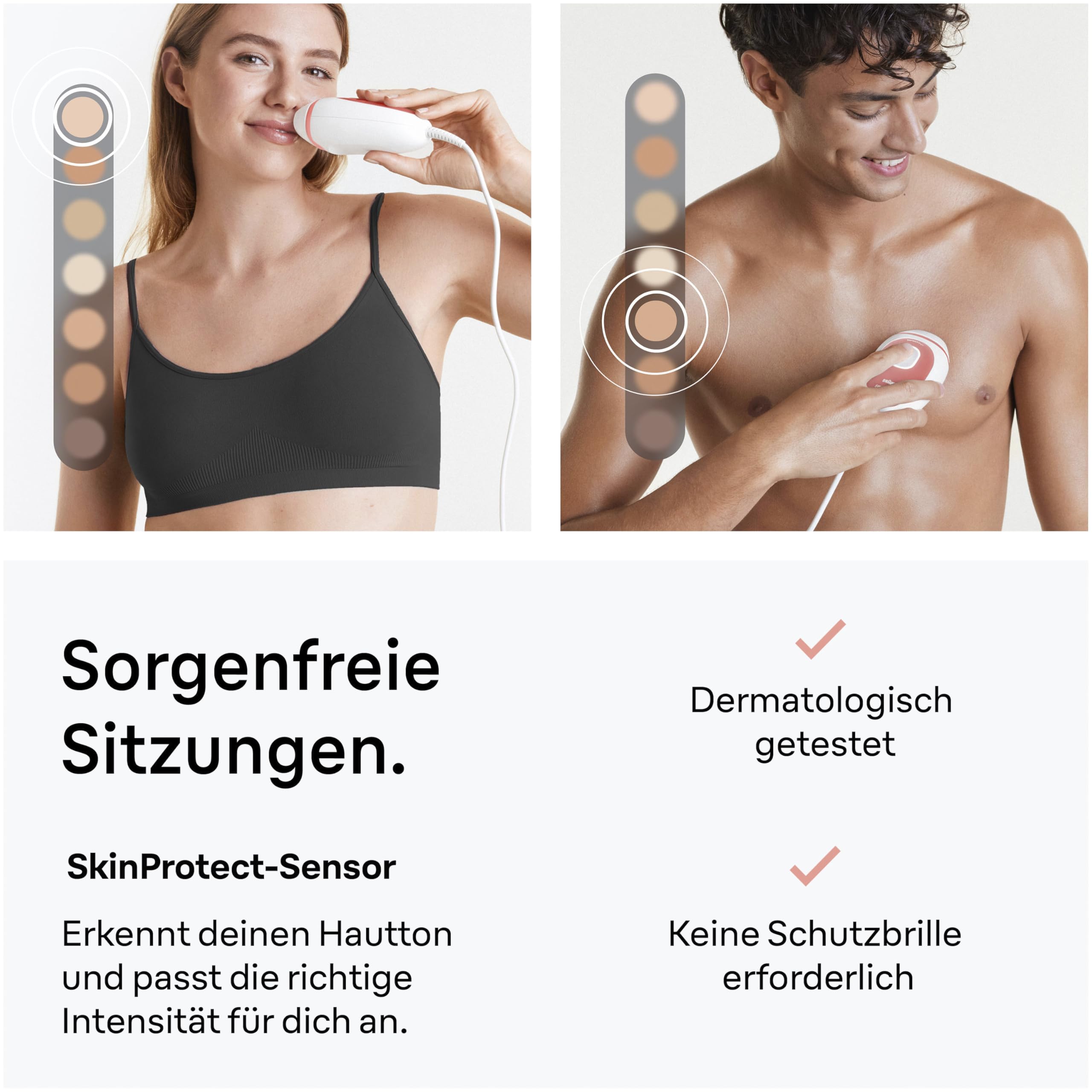 Braun IPL Geräte Haarentfernung Silk·expert Mini, PL1000, Weiß/Rosa | Alternative Laser Haarentfernung für Zuhause, Dauerhafte Haarentfernung, Kompakte Größe für Unterwegs, Einfach Und Sicher