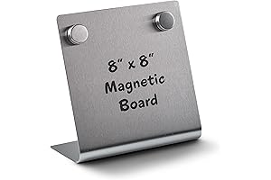 Magnetic Bulletin Board with Stand – Small Dry Erase Memo Board