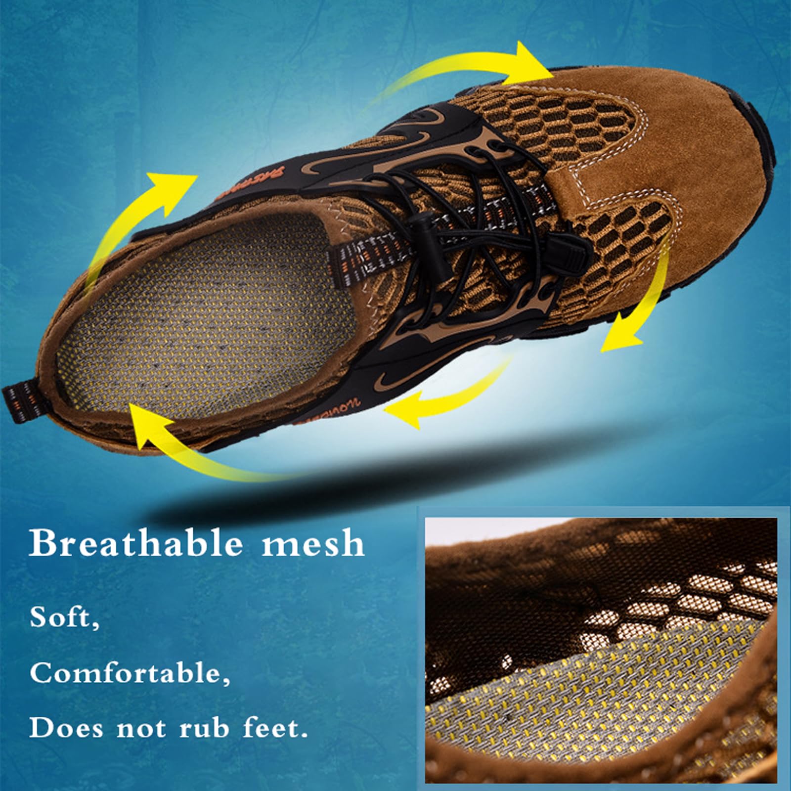 Scarpe Acqua Uomini Donne,Beach Scarpe,Scarpe da Scoglio,Scarpe Asciugatura Rapida,Scarpe Sport Acquatici da Uomo e Donna,Antiscivolo,Traspiranti,Leggere,per Spiaggia Mare Snorkel Yoga
