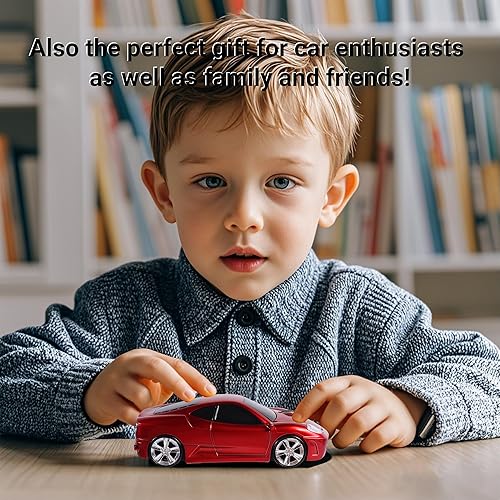 Miniatura 5 de elec Space Ratón inalámbrico, 2.4 GHz, ratón de computadora con forma de automóvil deportivo fresco de 1600 DPI Ratones inalámbricos ópticos con