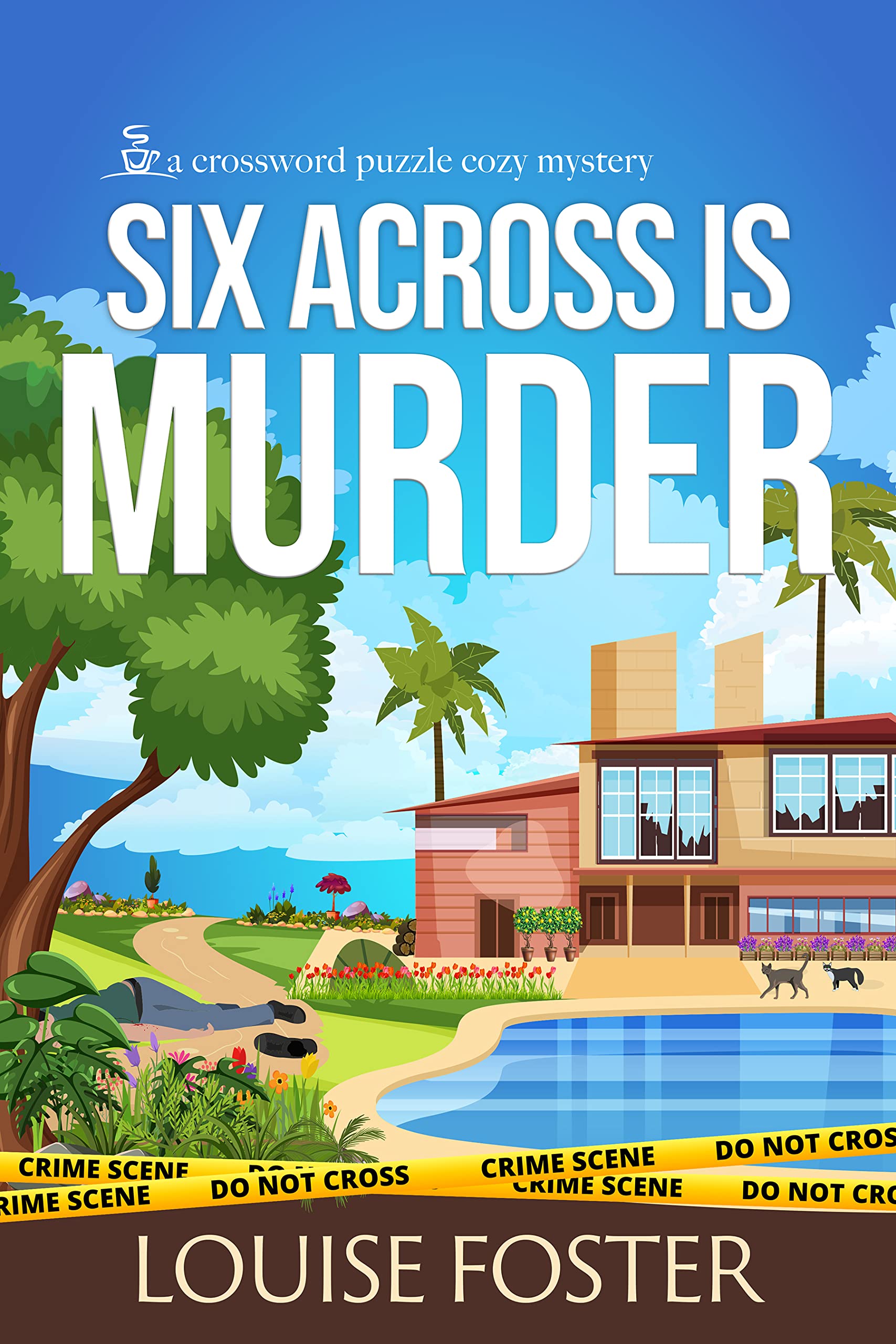Six Across is Murder: A Tracy Belden Murder Mystery (Crossword Puzzle Cozy Mystery Book 6)