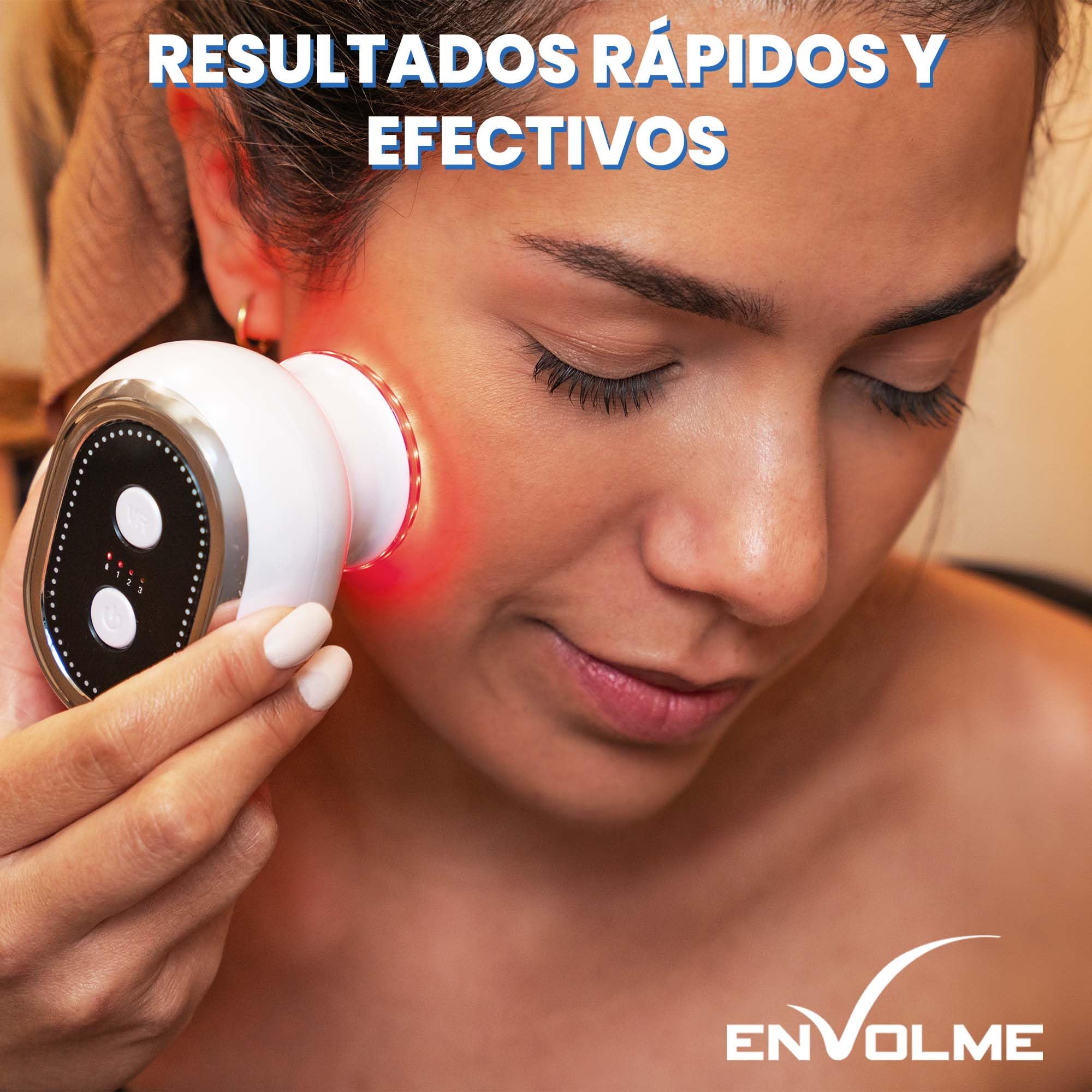 Skin Radiofrequenza Viso - Massaggiatore per Viso - Massaggiatore Viso Lifting - Collagene viso - Ultrasuoni Viso - Beauty Tool - Luce Rossa Terapia -