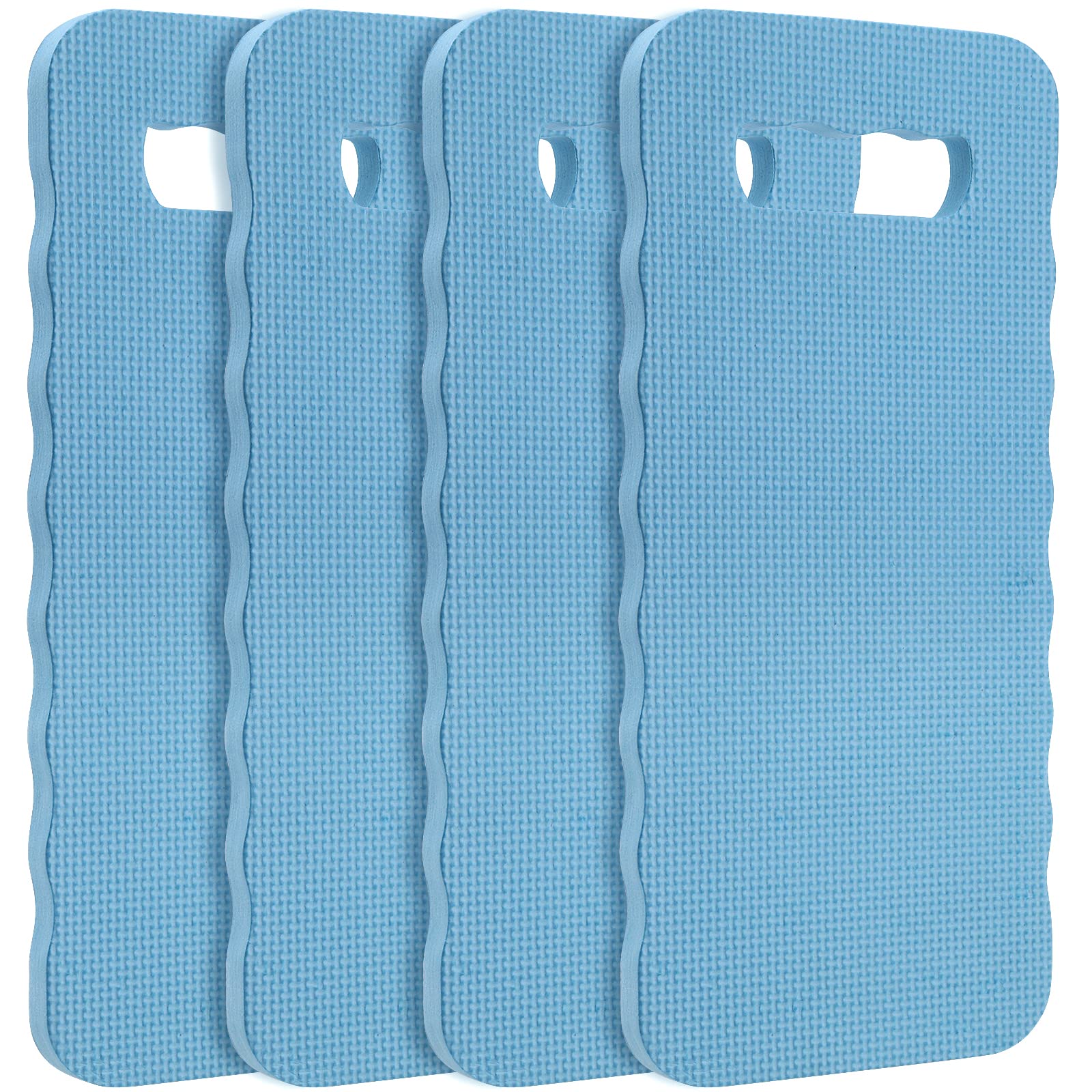 HAKZEON 4 Pack 40 x 18 x 2cm Garden Kneeler Kneeling Pad, Thick Foam Comfortable Kneeler Cushion with Handle