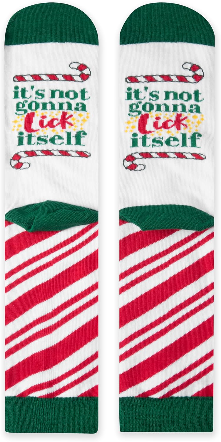 Lavley Funny Socks for Adults Novelty Stocking Stuffer Gift Men & Women Fun | Premium Cotton Blend, Super Soft, Durable, Stocking Stuffer Gift for Men & Women, Holiday Christmas Socks, Novelty Wear