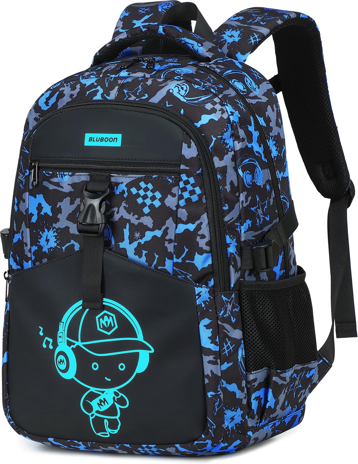 Bluboon Boys School Backpack
