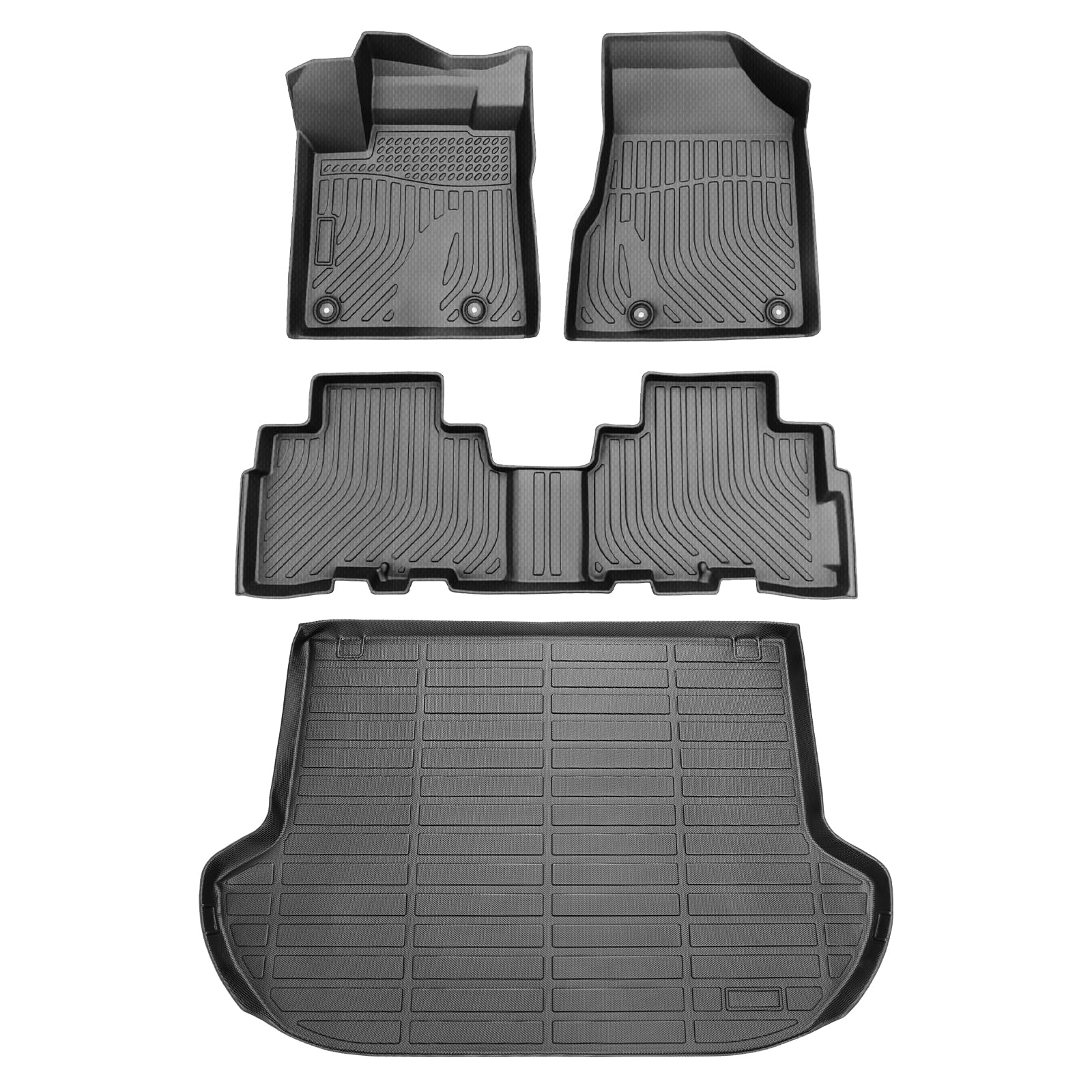 Cartist Floor Mats and Cargo Liner Fit for Nissan Murano 2017.5-2024 All Weather Floor Mat Murano Accessories Heavy Duty Carpet Protection