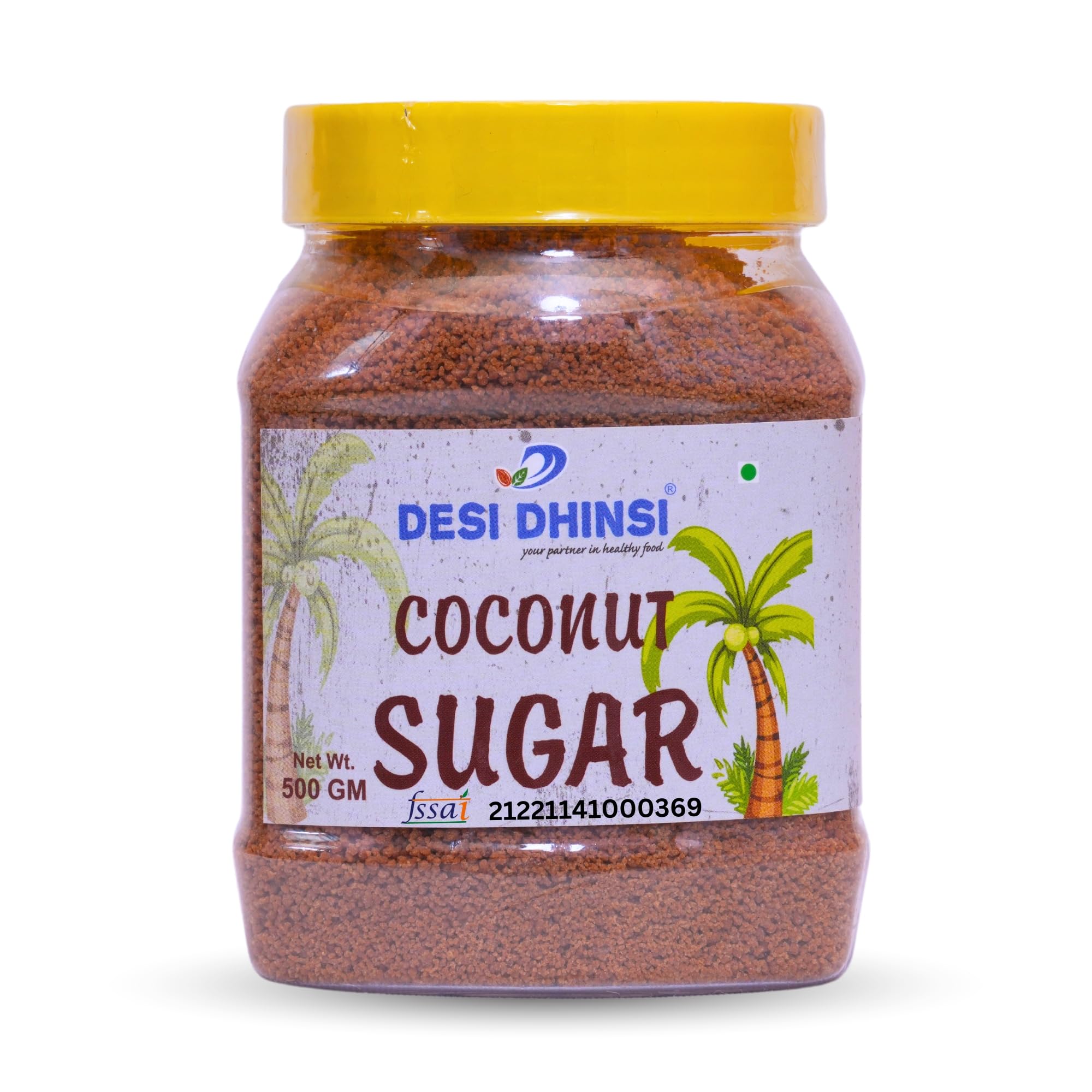 DESI DHINSI Organic Coconut Sugar With Low GI Sugar Alternative Natural Sweetener | Vegan Unrefined Pure Coconut Palm Sugar for Coffee, Tea & Recipes - 500g (Pack of 1) (B0CS9C2M5G) Amazon Price History, Amazon Price Tracker