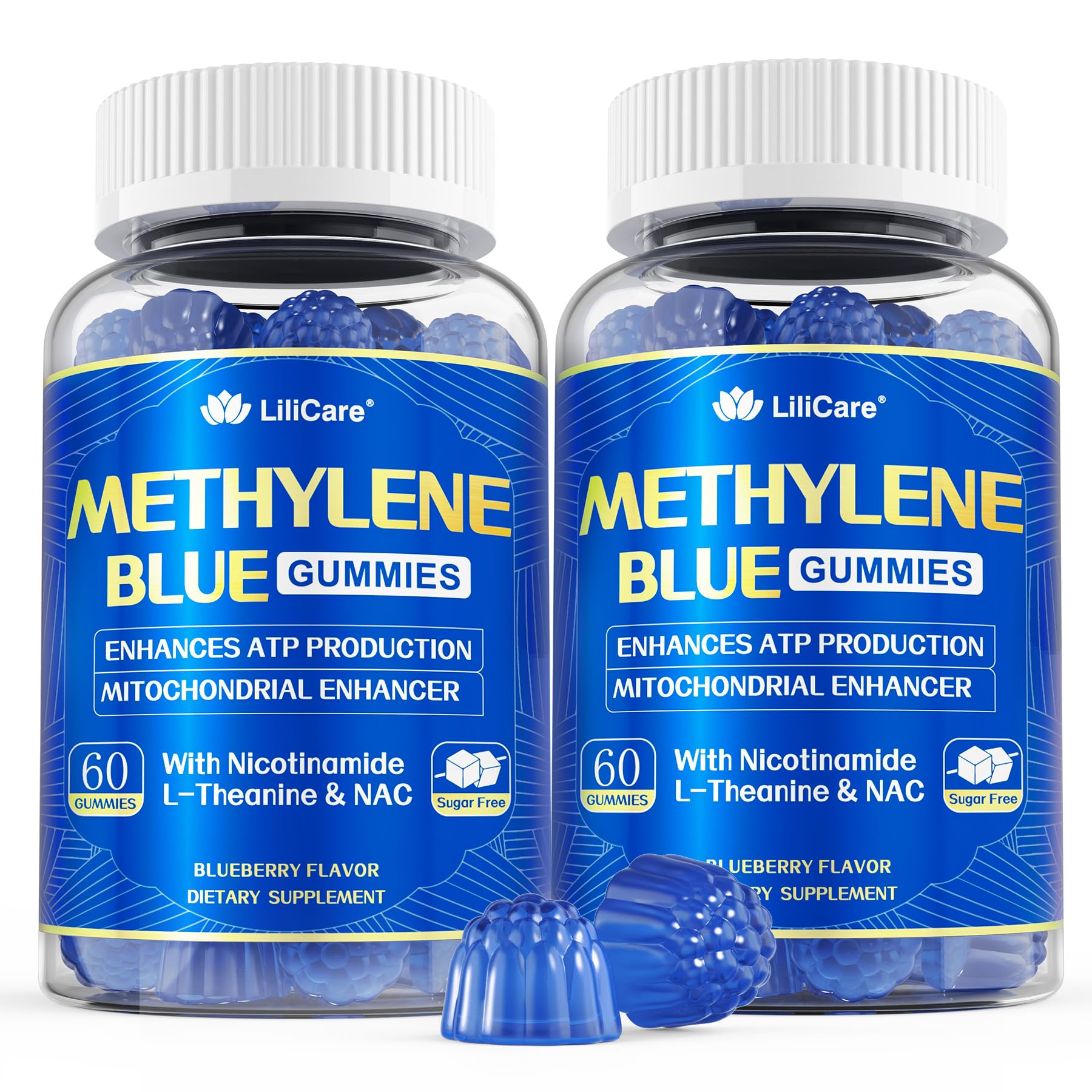 Amazon.com: LILICARE Methylene Blue Gummies for Humans, Brain