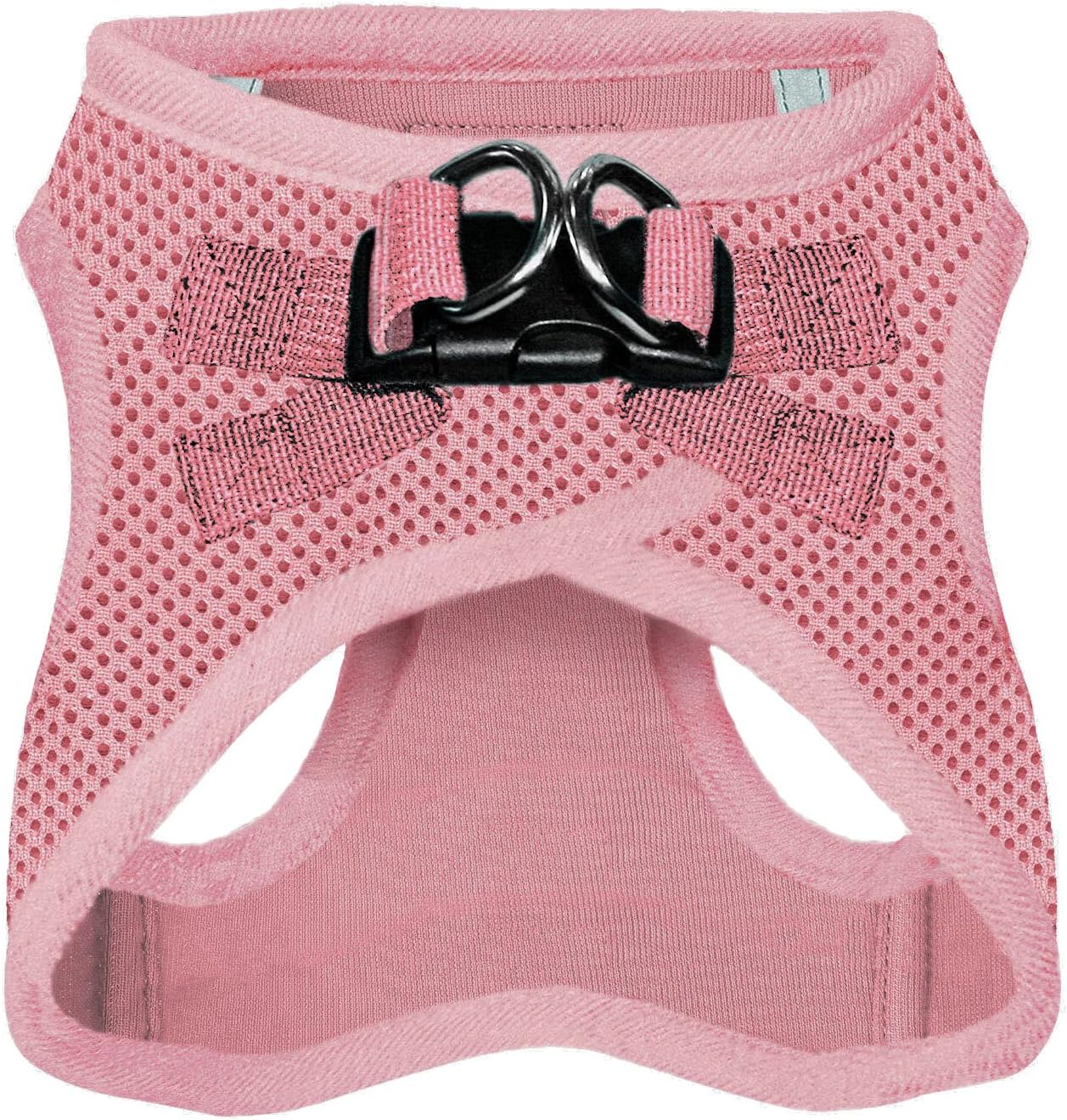 Voyager Step-In Air Dog Harness by Best Pet Supplies, All Weather Mesh Step in Vest Harness for Small and Medium Dogs Pink - Image 3