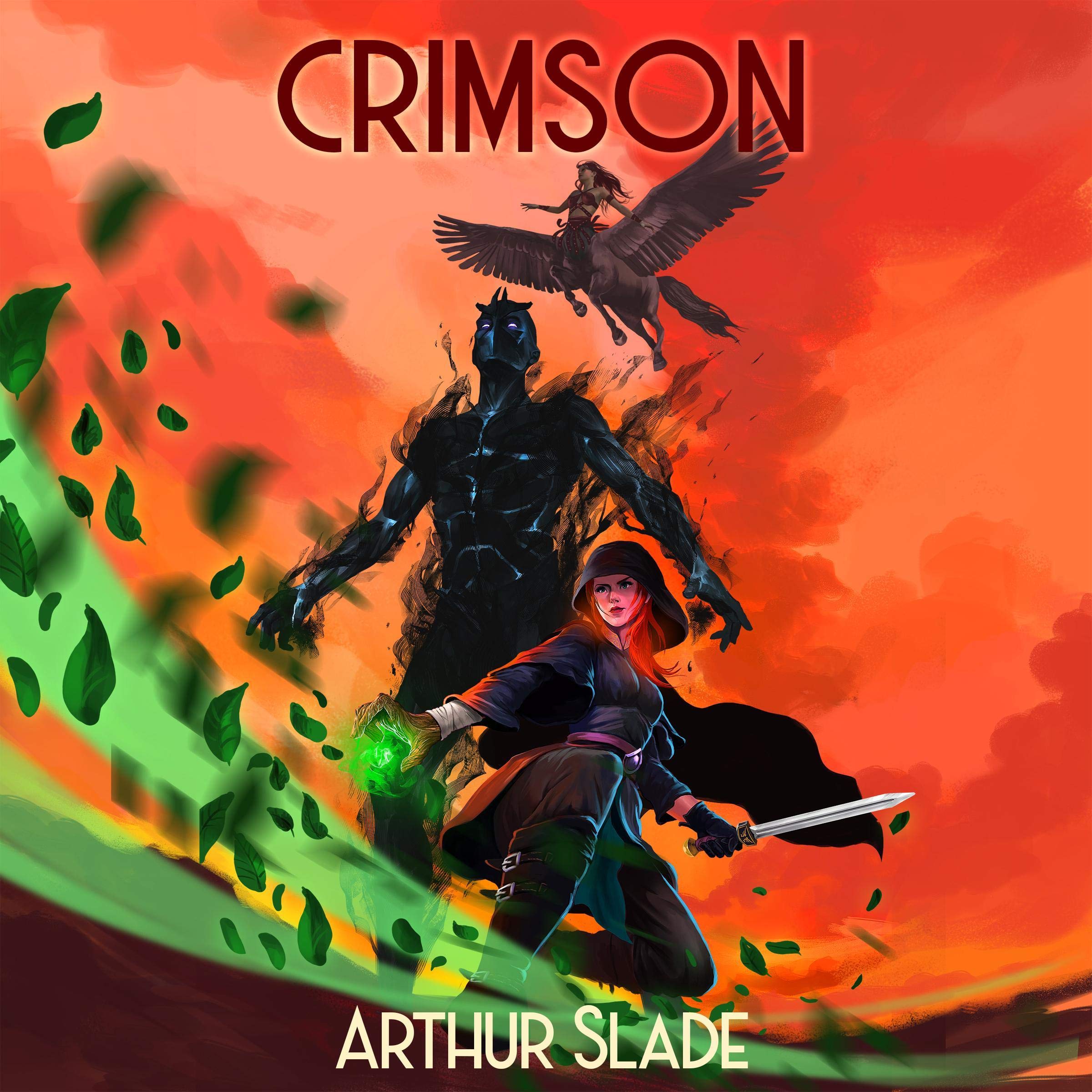 Cover art for Crimson