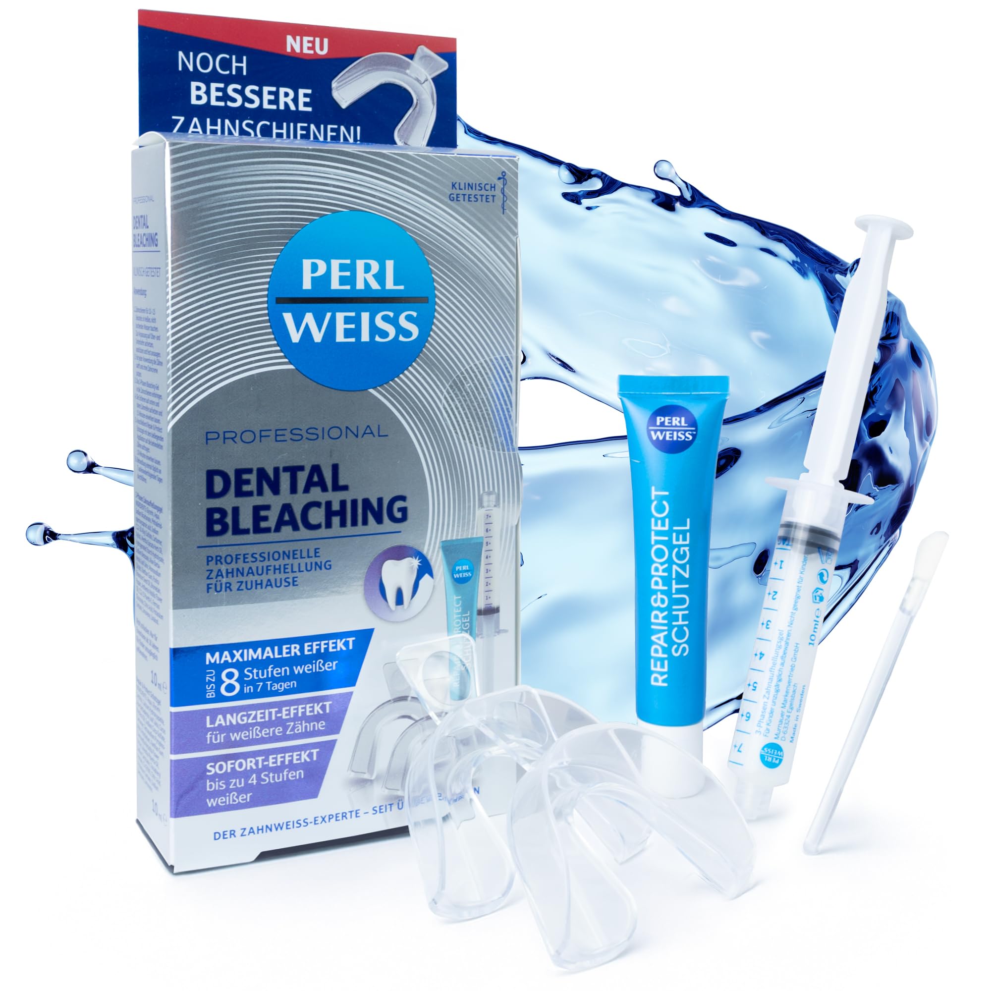 PERLWEISS Dental Bleaching Zahnaufhellung Set